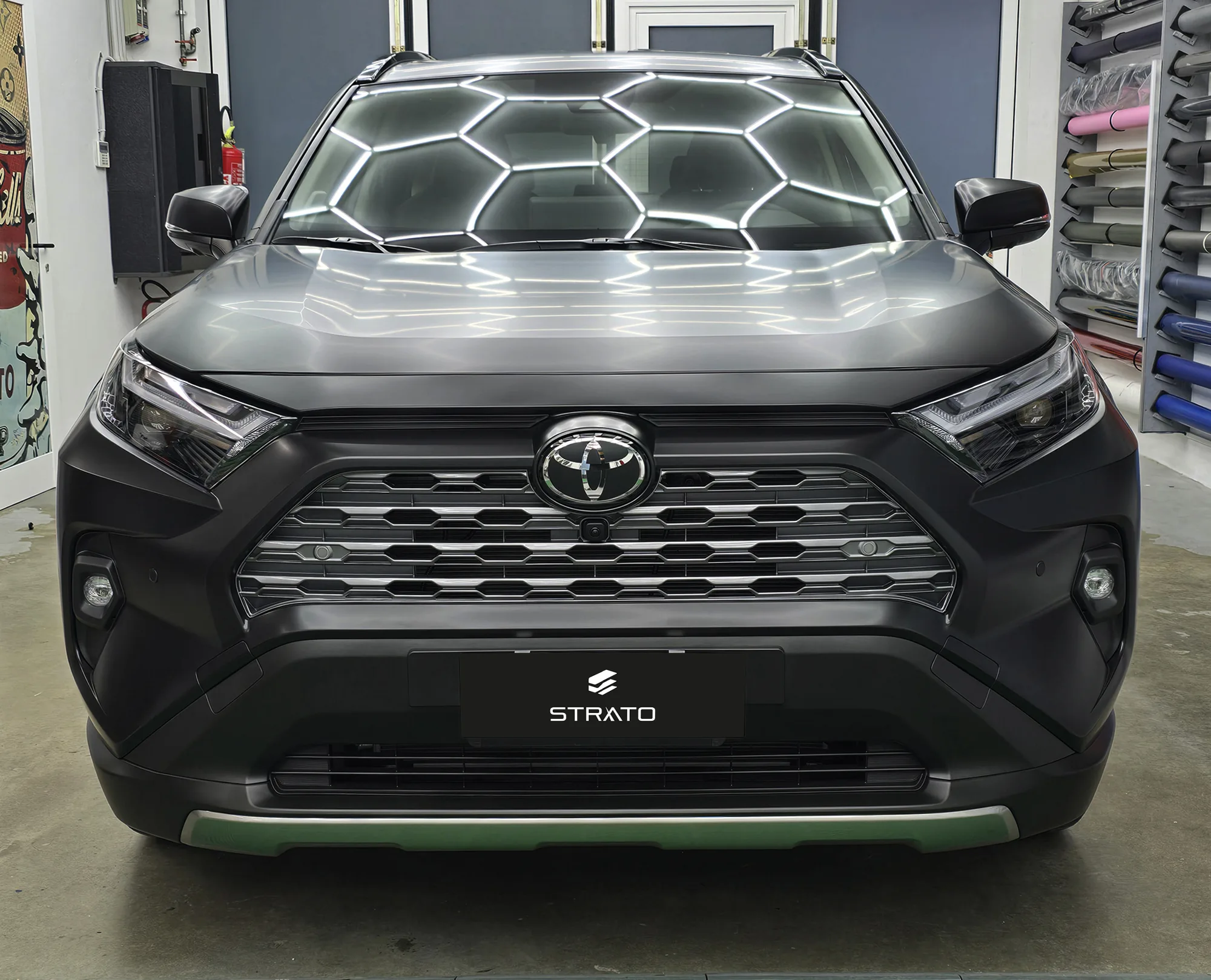 Toyota Rav 4 | Car Wrapping Satin Black
