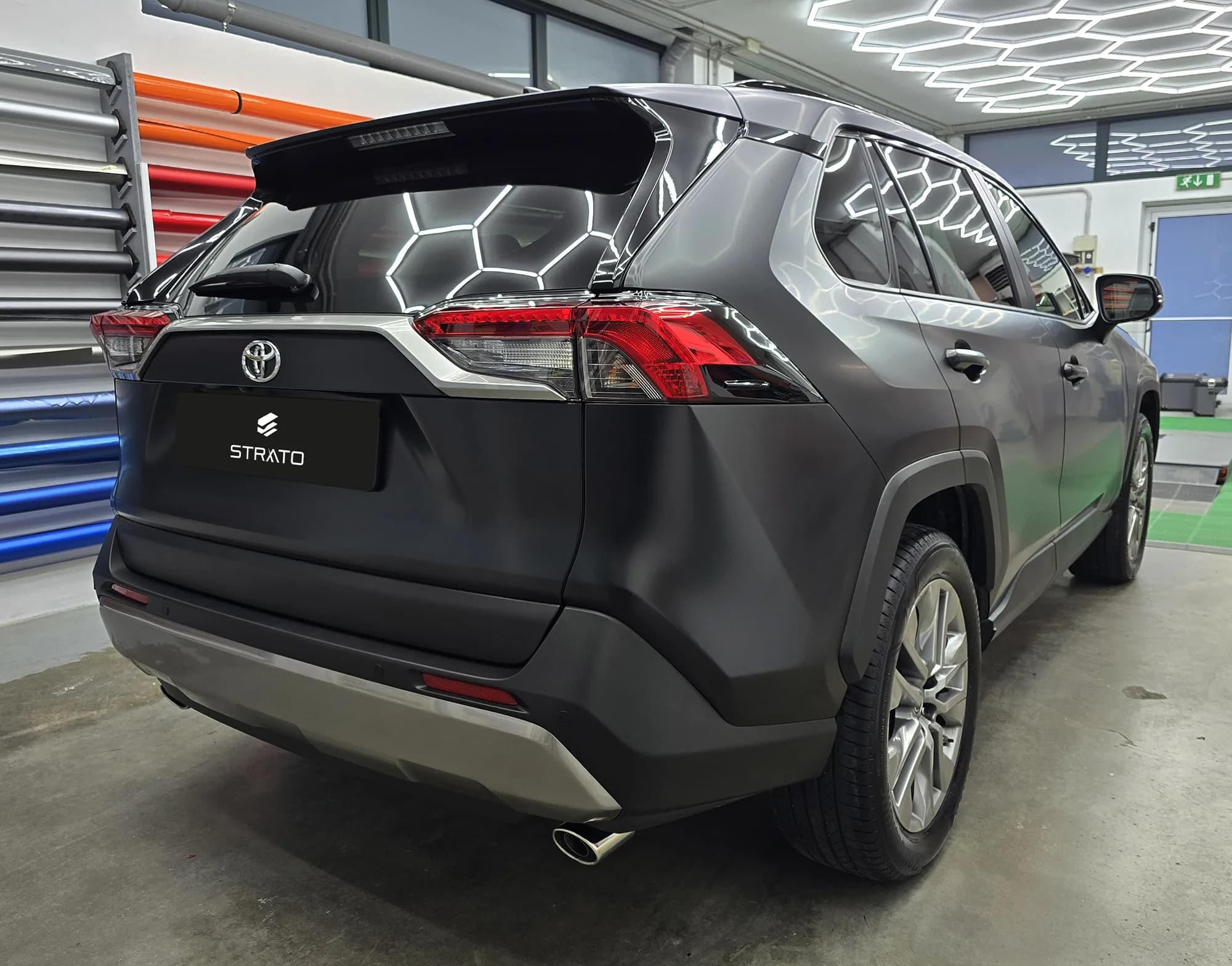 Toyota Rav 4 | Car Wrapping Satin Black