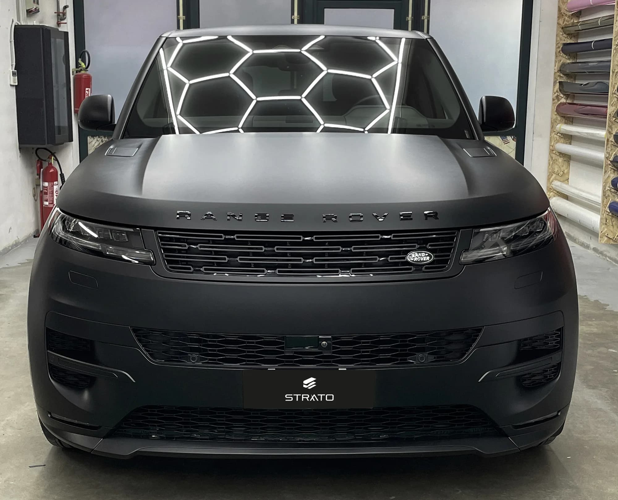Range rover Sport | Wrapping Matte Deep Black