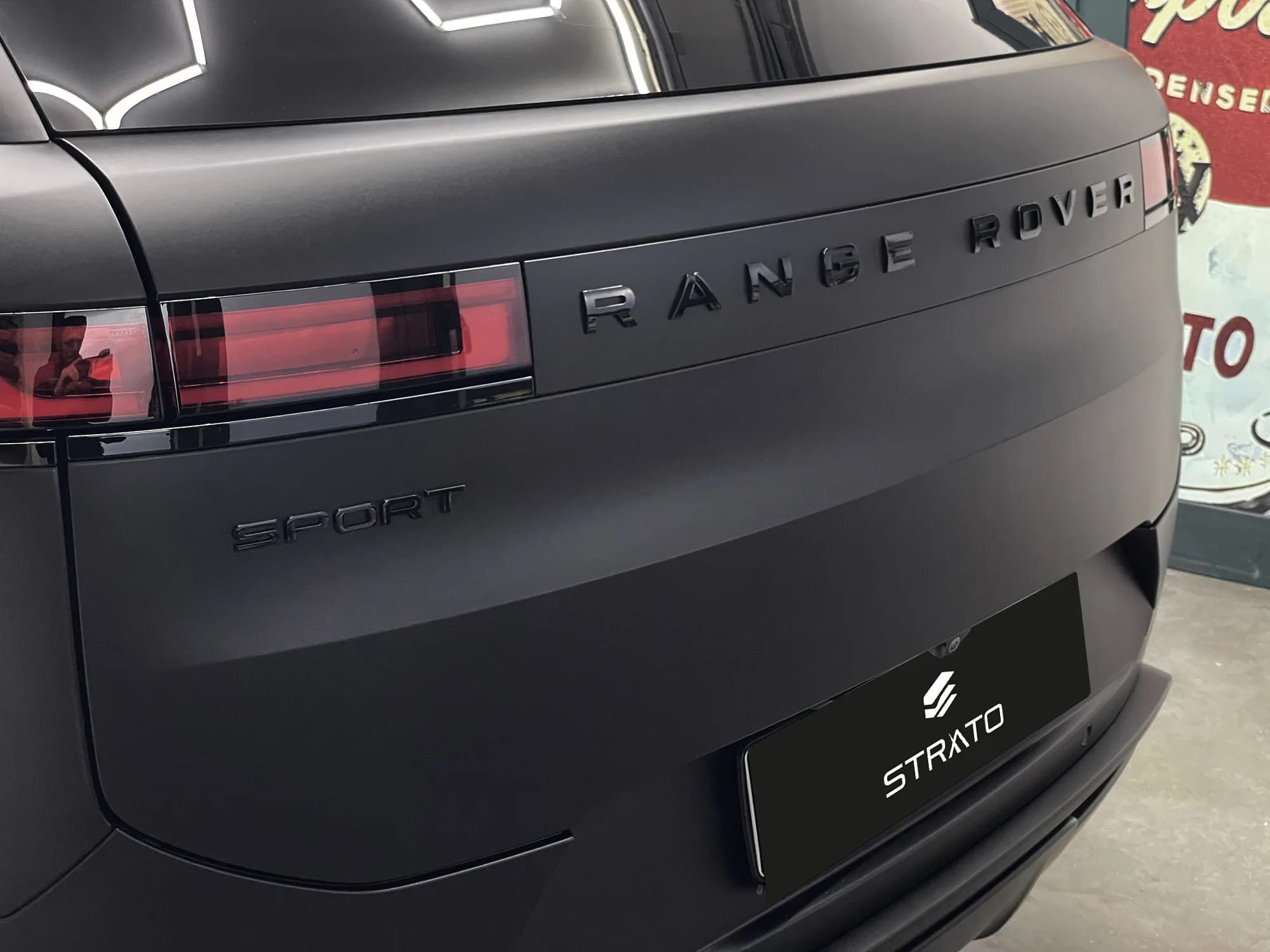 Range rover Sport | Wrapping Matte Deep Black