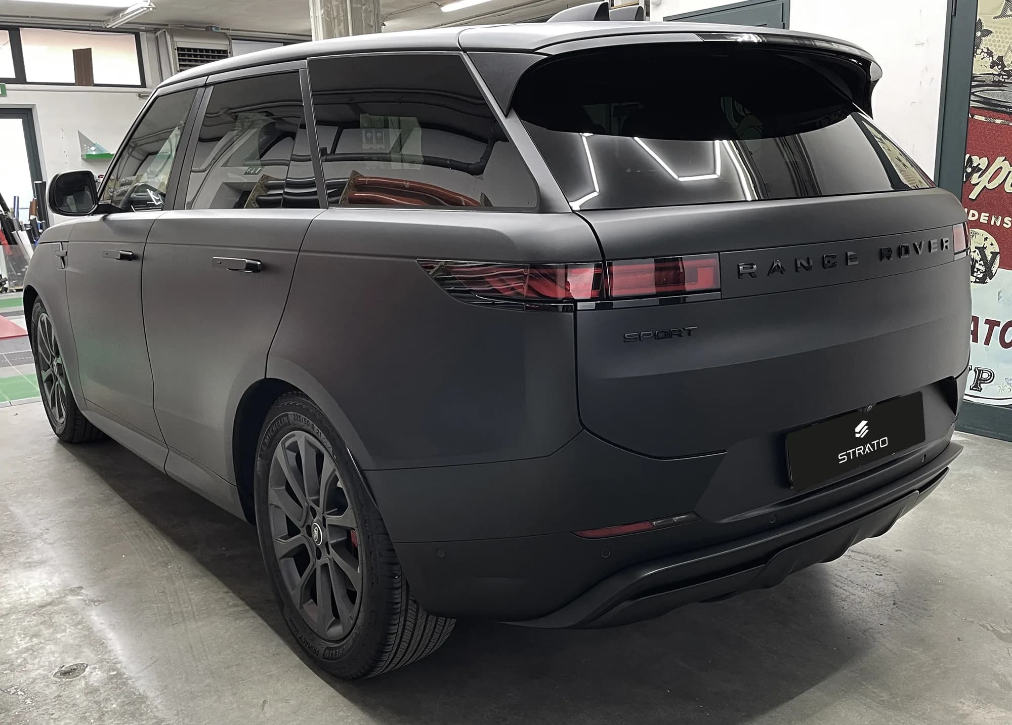 Range rover Sport | Wrapping Matte Deep Black