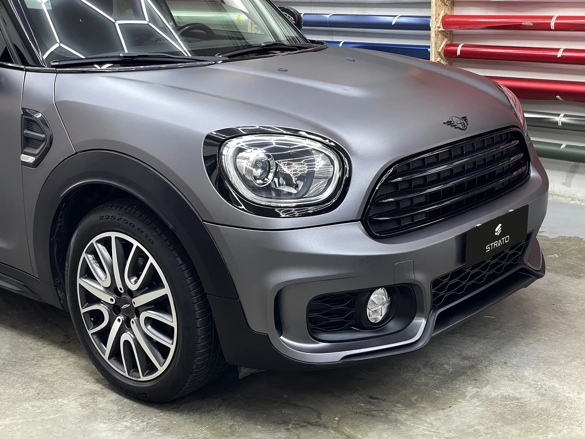 Mini Countryman | Wrapping Matte Dark Gray