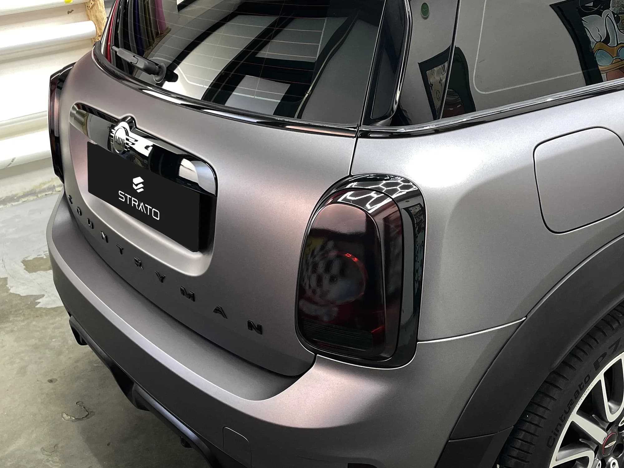 Mini Countryman | Wrapping Matte Dark Gray