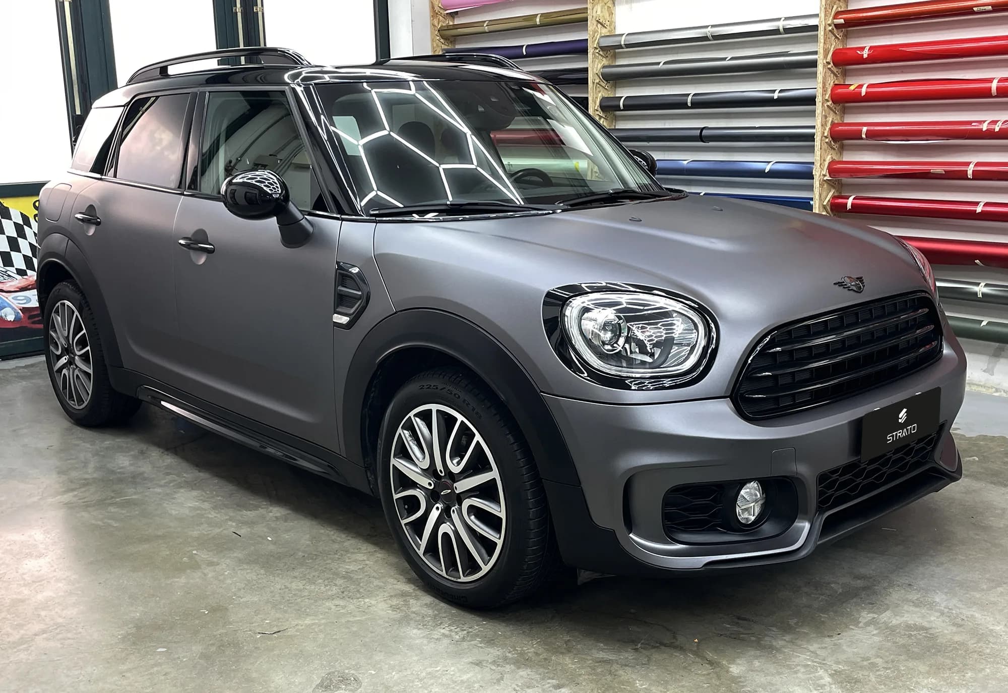 Mini Countryman | Wrapping Matte Dark Gray