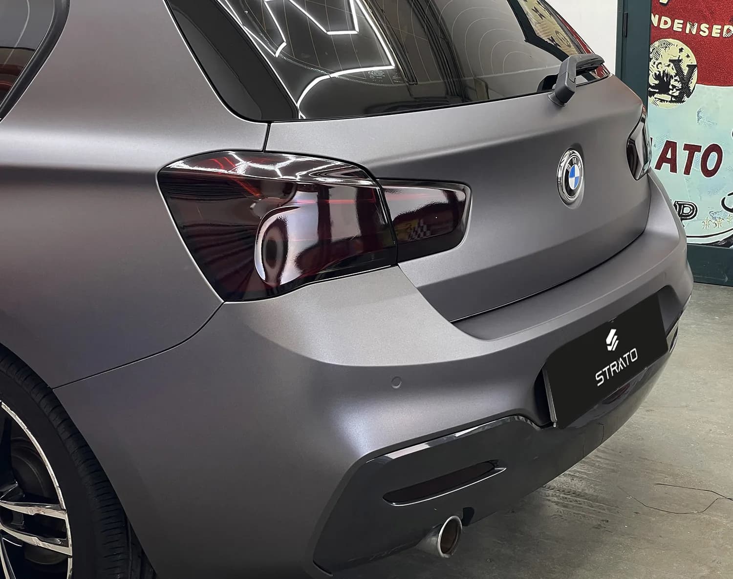 Bmw Serie 1 | Wrapping Matte Dark Gray