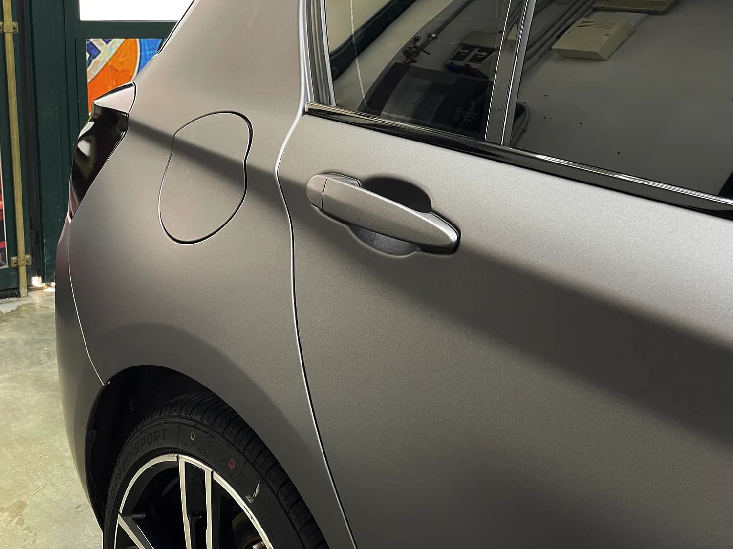 Bmw Serie 1 | Wrapping Matte Dark Gray