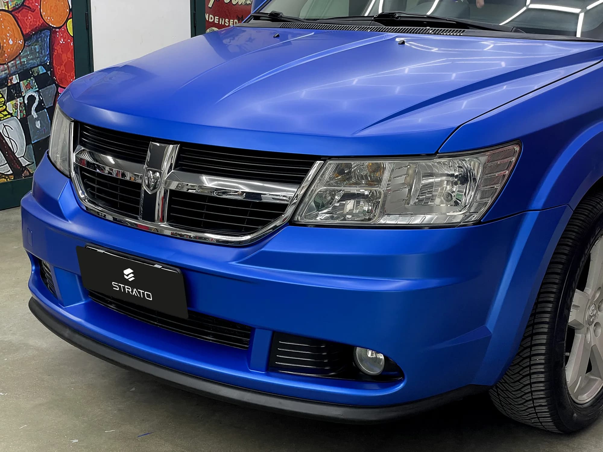 Dodge Journey | Wrapping Satin Perfect blue