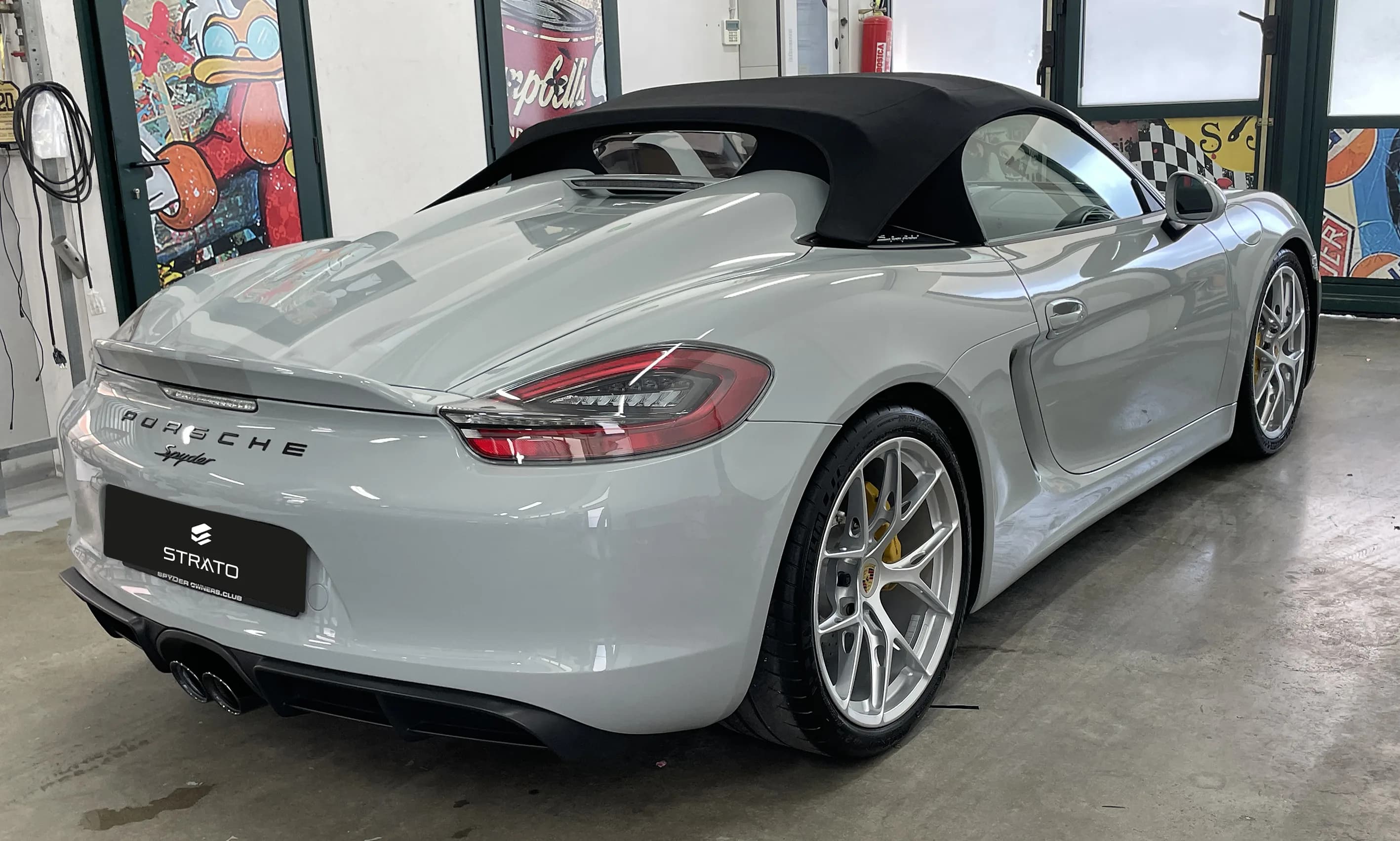 Porsche 718 Spider | Car Detailing
