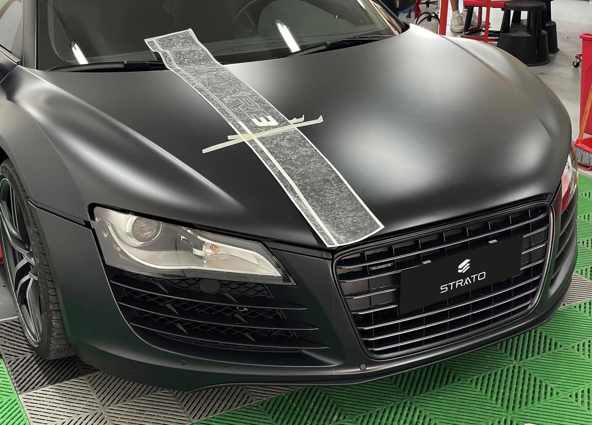 Audi R8 | Wrapping Carbon Forged