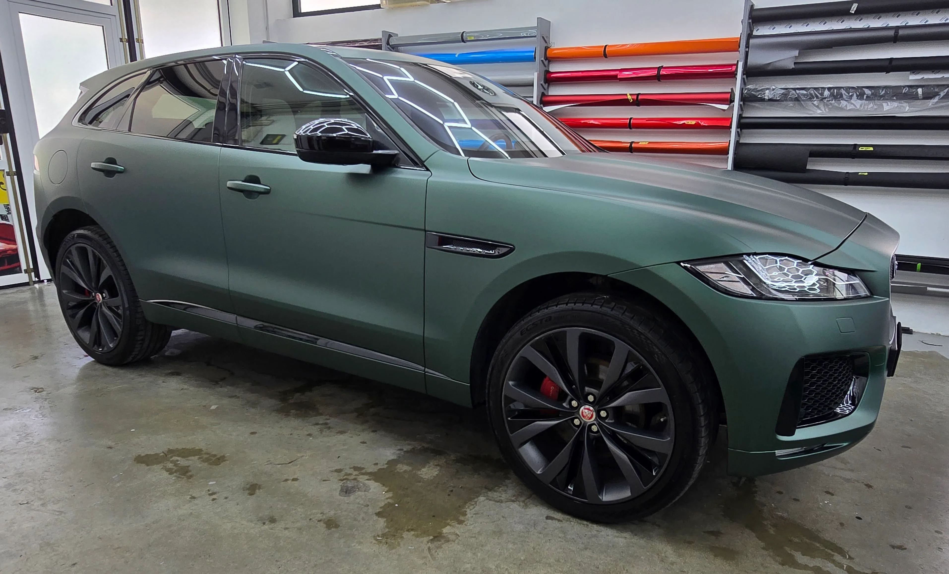 Jaguar F Pace | Matte Pine Green