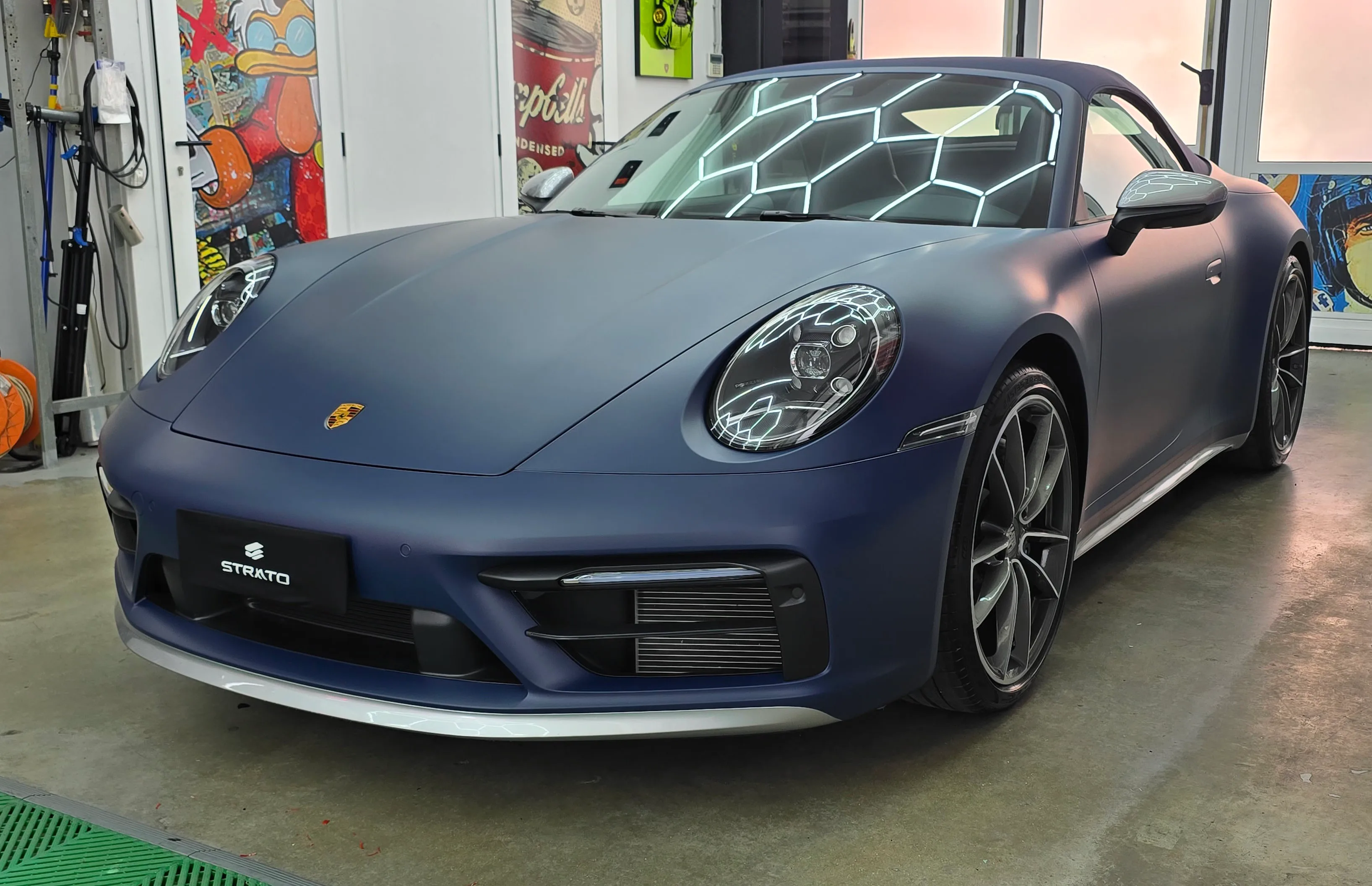Porsche 911 Carrera | Wrapping Blue Indigo Matte