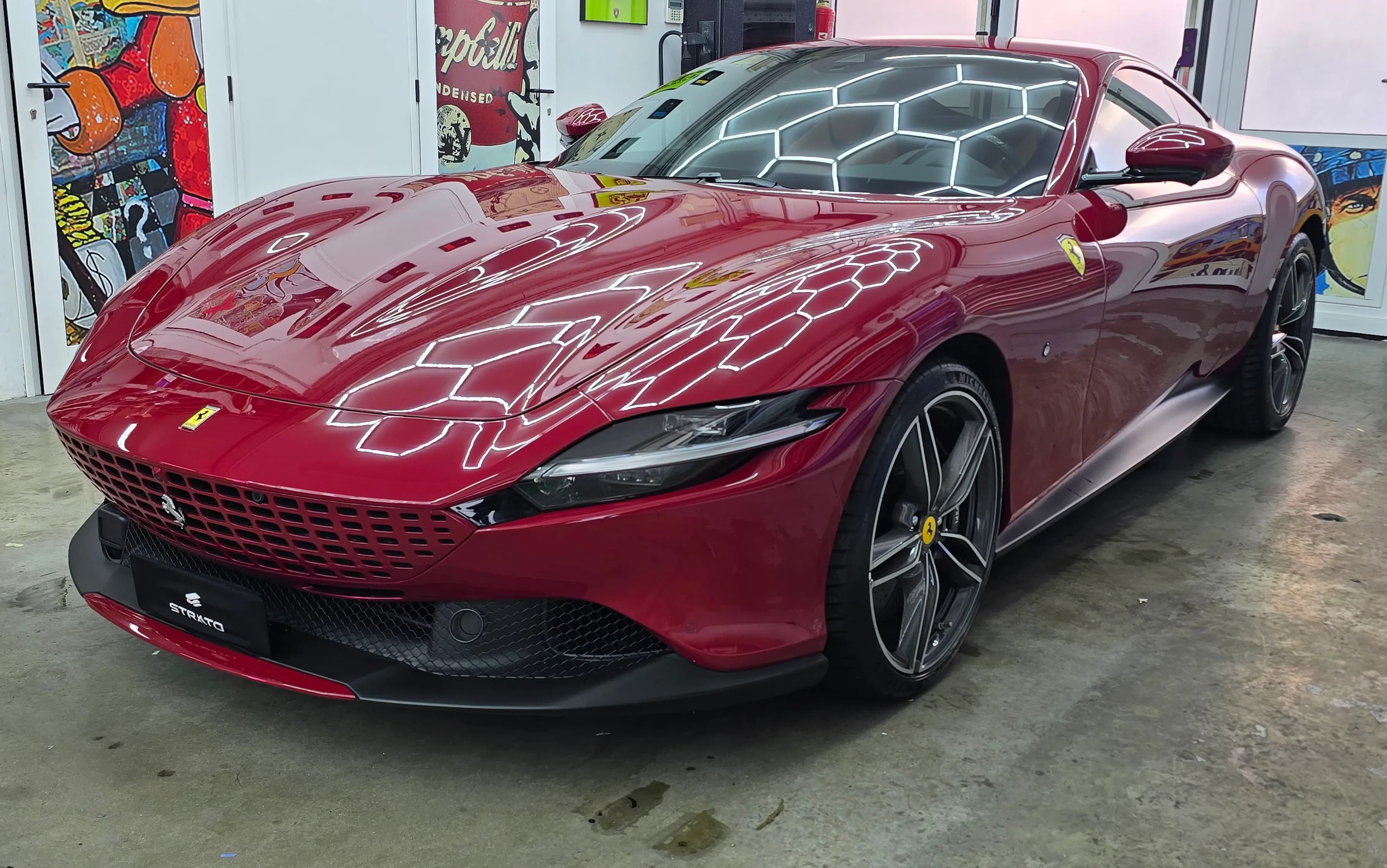 Ferrari Roma | PPF Oscuramento Vetri