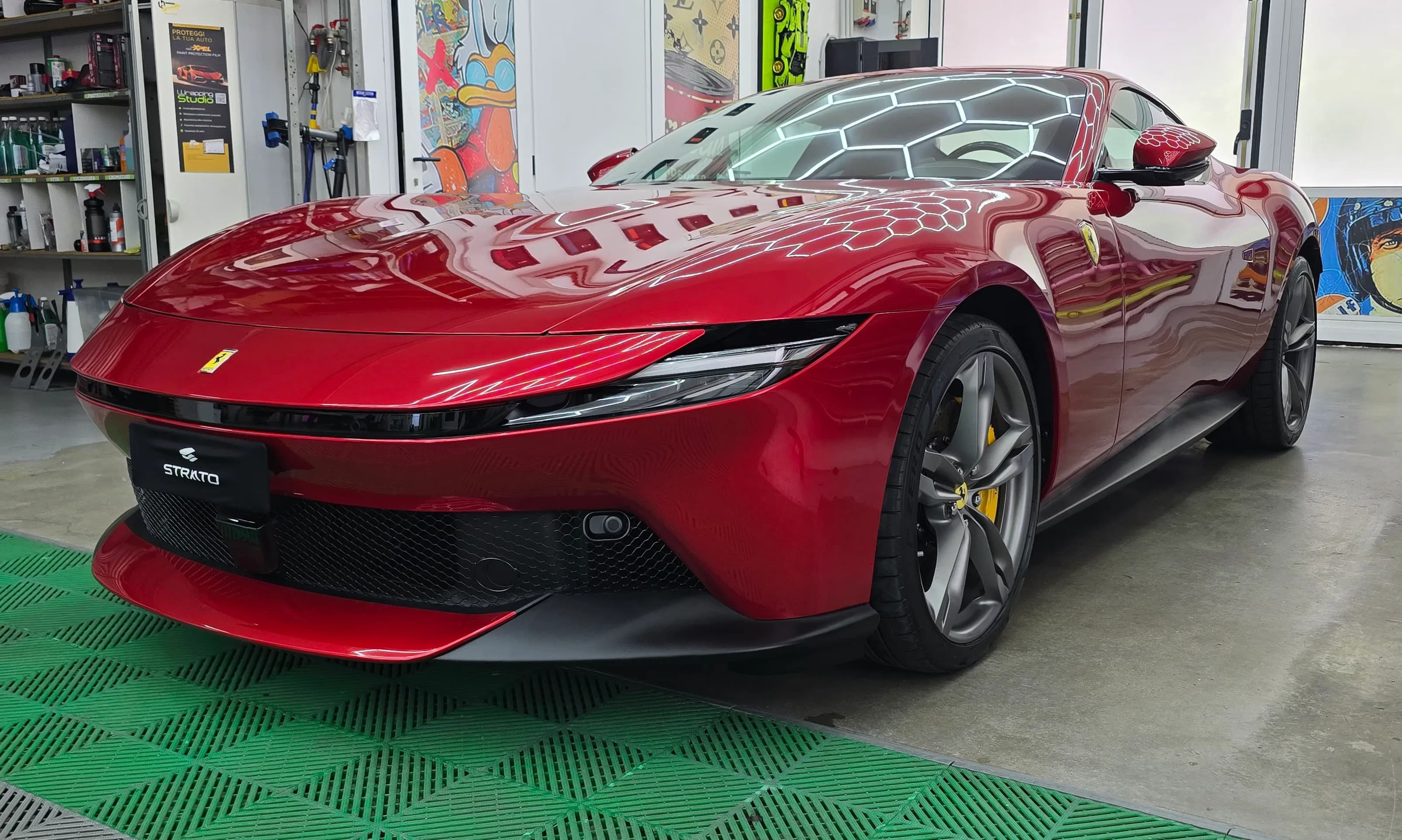 Ferrari Amalfi | PPF - Oscuramento Vetri