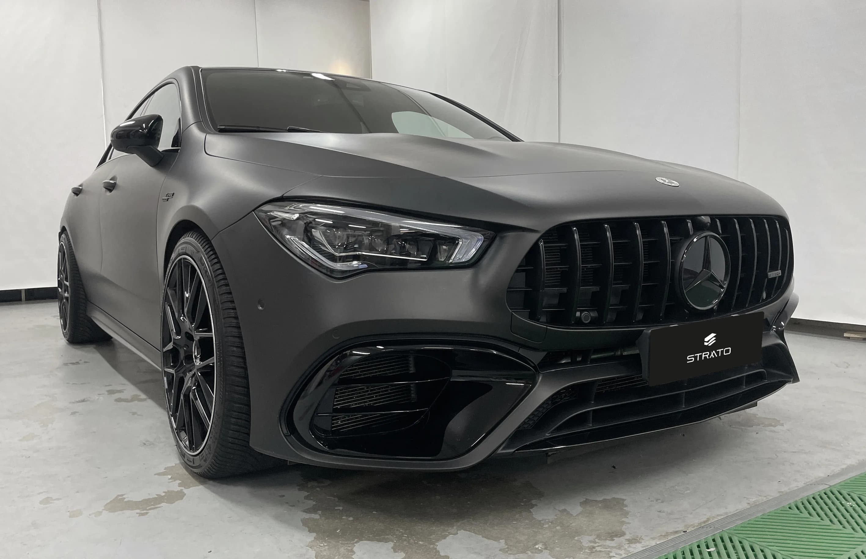 Mercedes CLA 45s AMG | Wrapping Matte Black