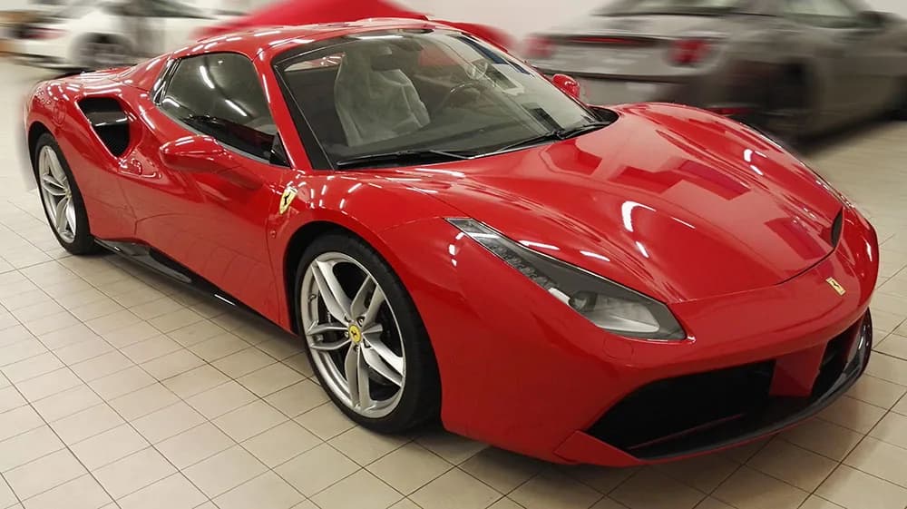 Ferrari 488 GTB - PPF Pellicola Antisasso