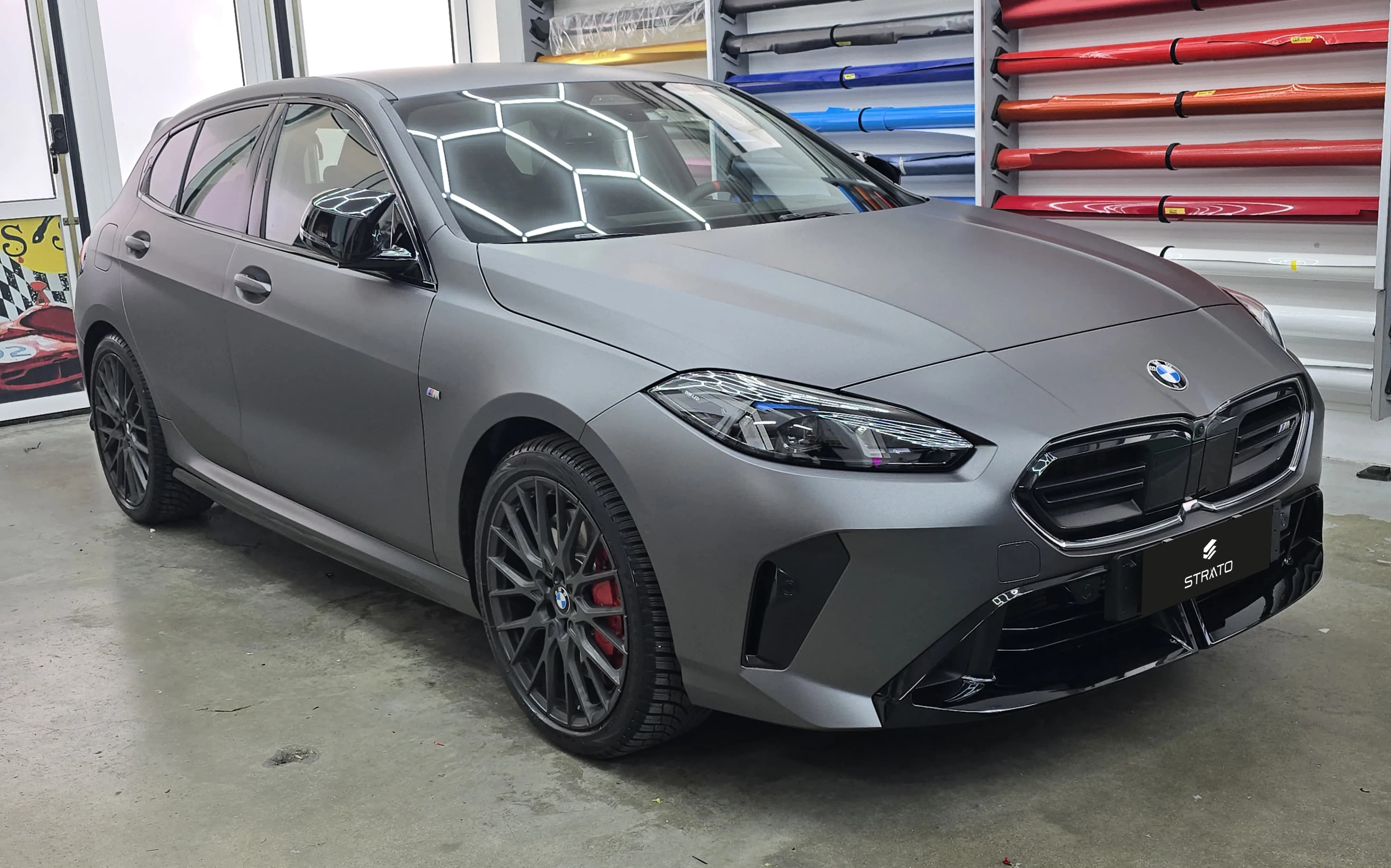 BMW M1 | Car Wrapping Matte Dark Grey