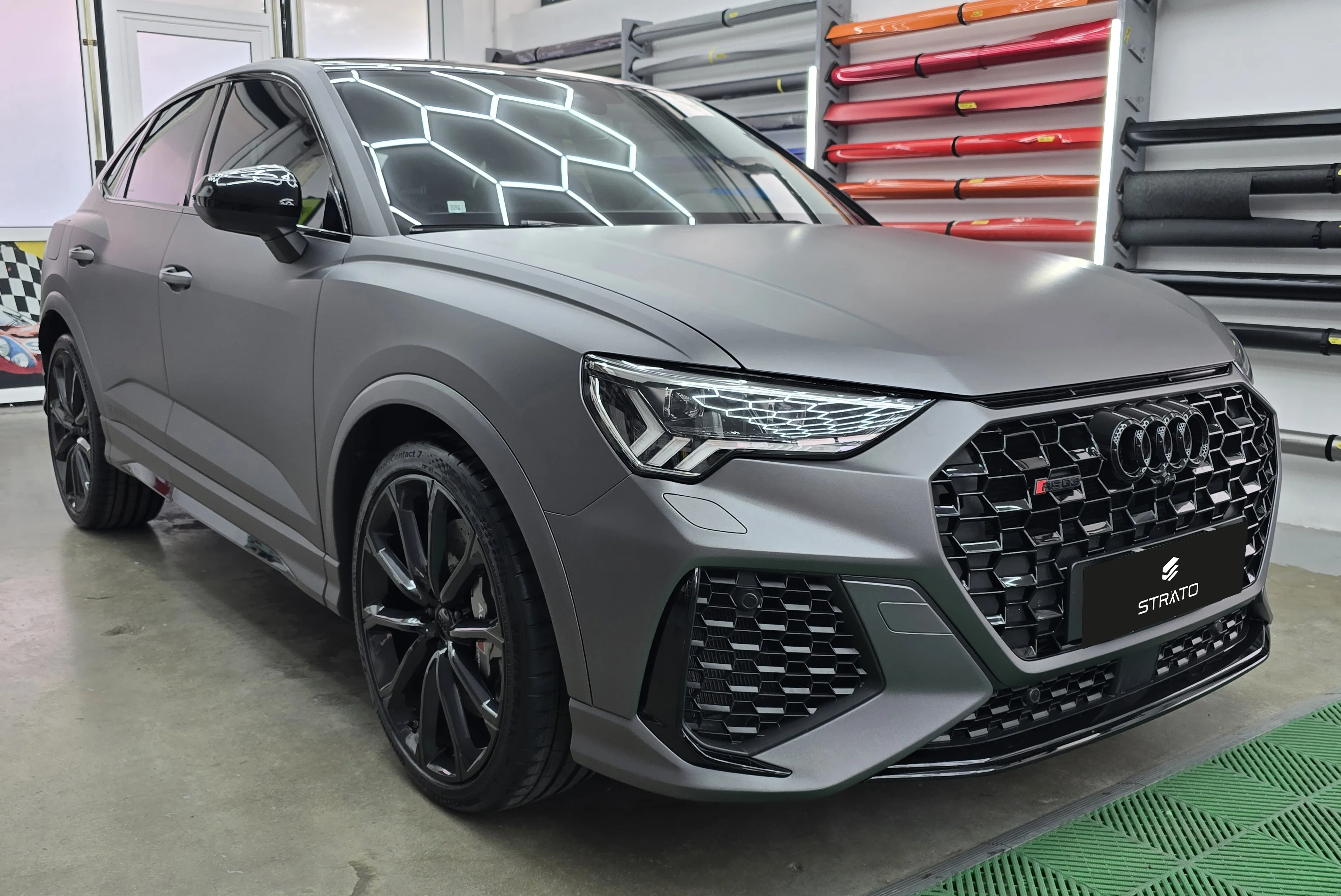 Audi RSQ3 | Wrapping Matte Dark Grey