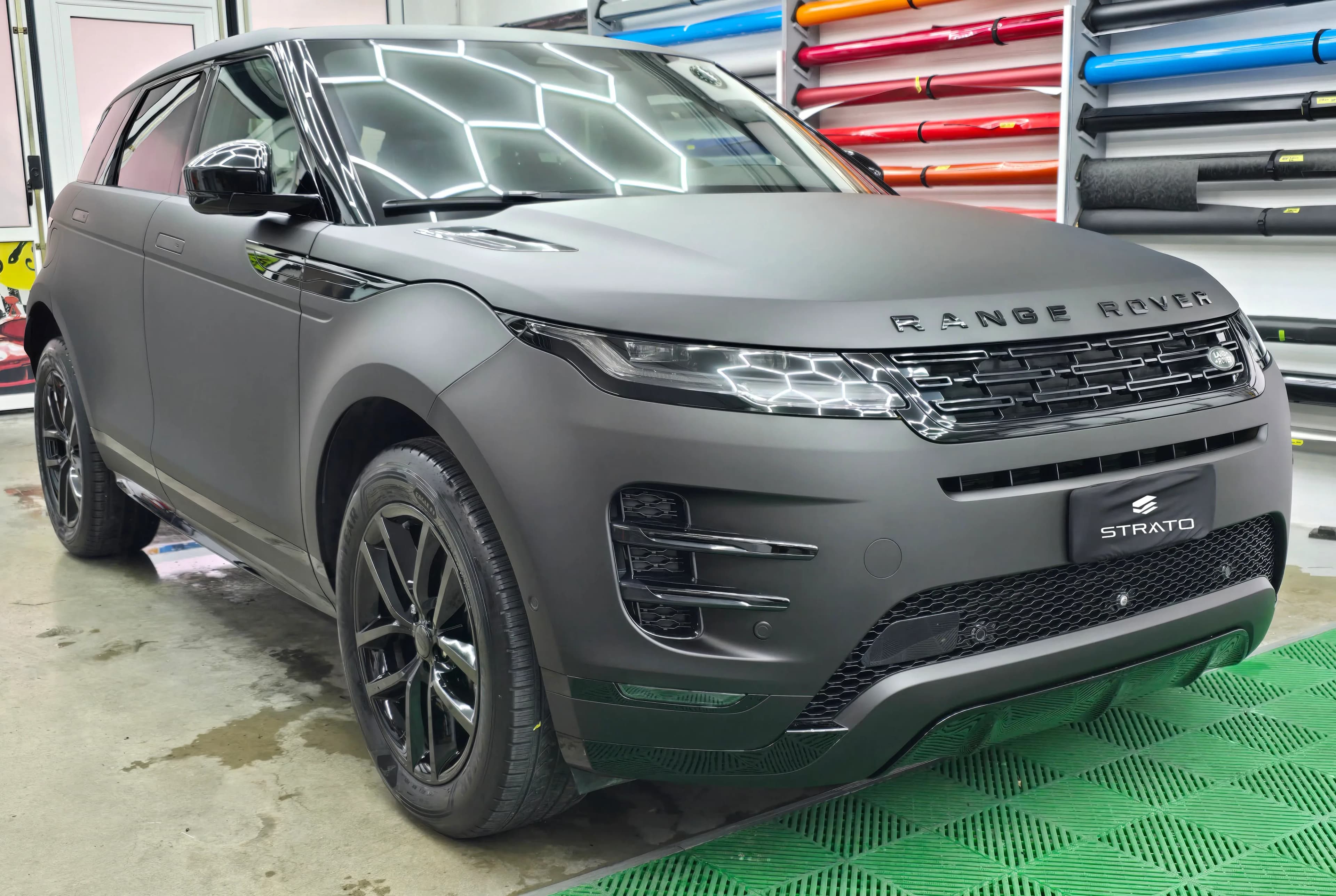 Range Rover Evoque | Wrapping Completo Matte Dark Black