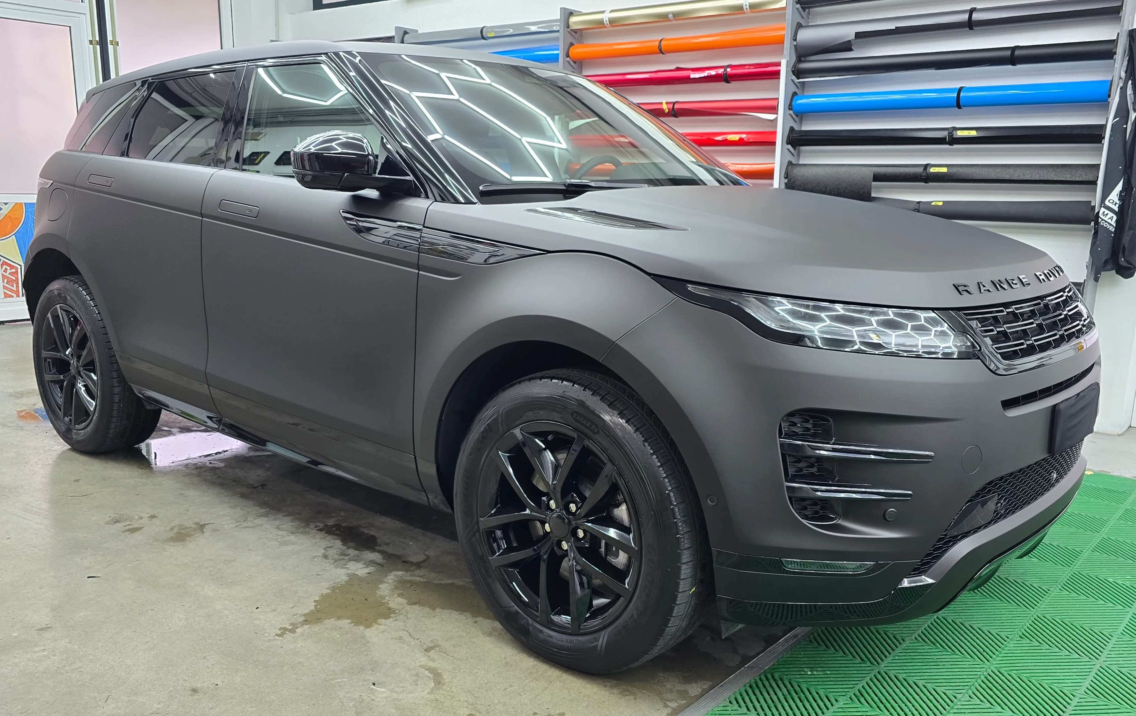 Range Rover Evoque | Wrapping Completo Matte Dark Black
