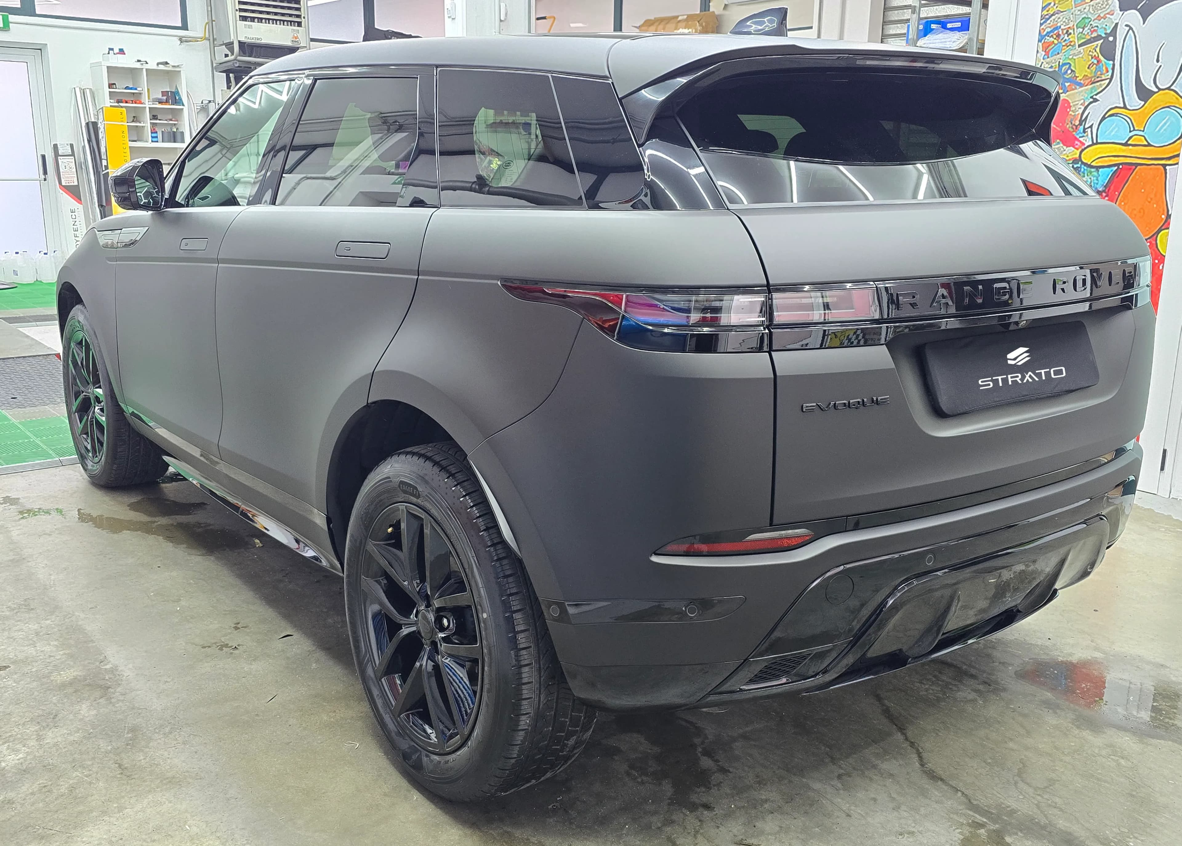 Range Rover Evoque | Wrapping Completo Matte Dark Black