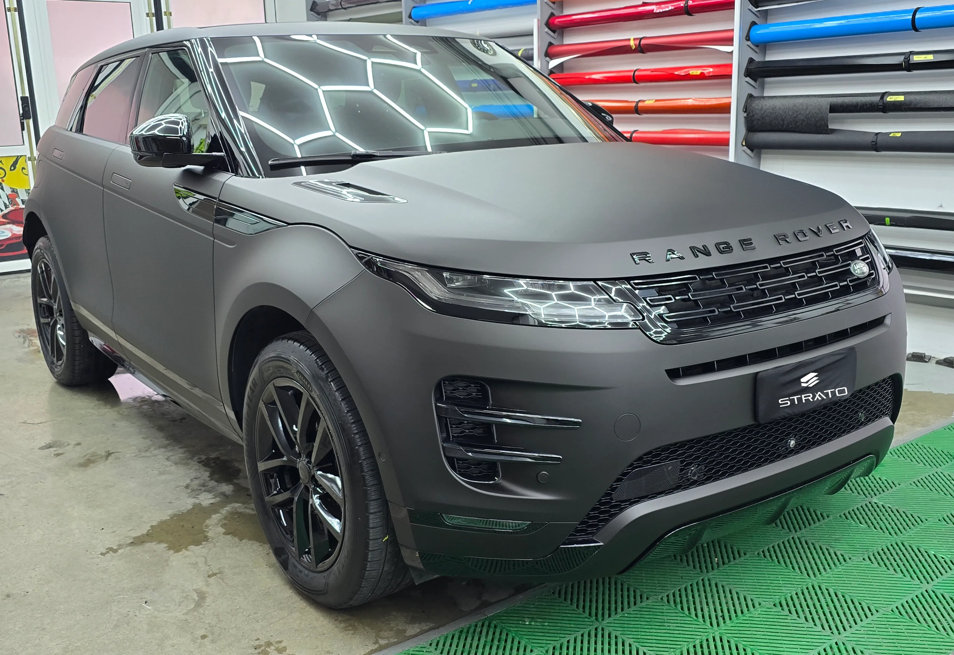 Range Rover Evoque | Wrapping Completo Matte Dark Black
