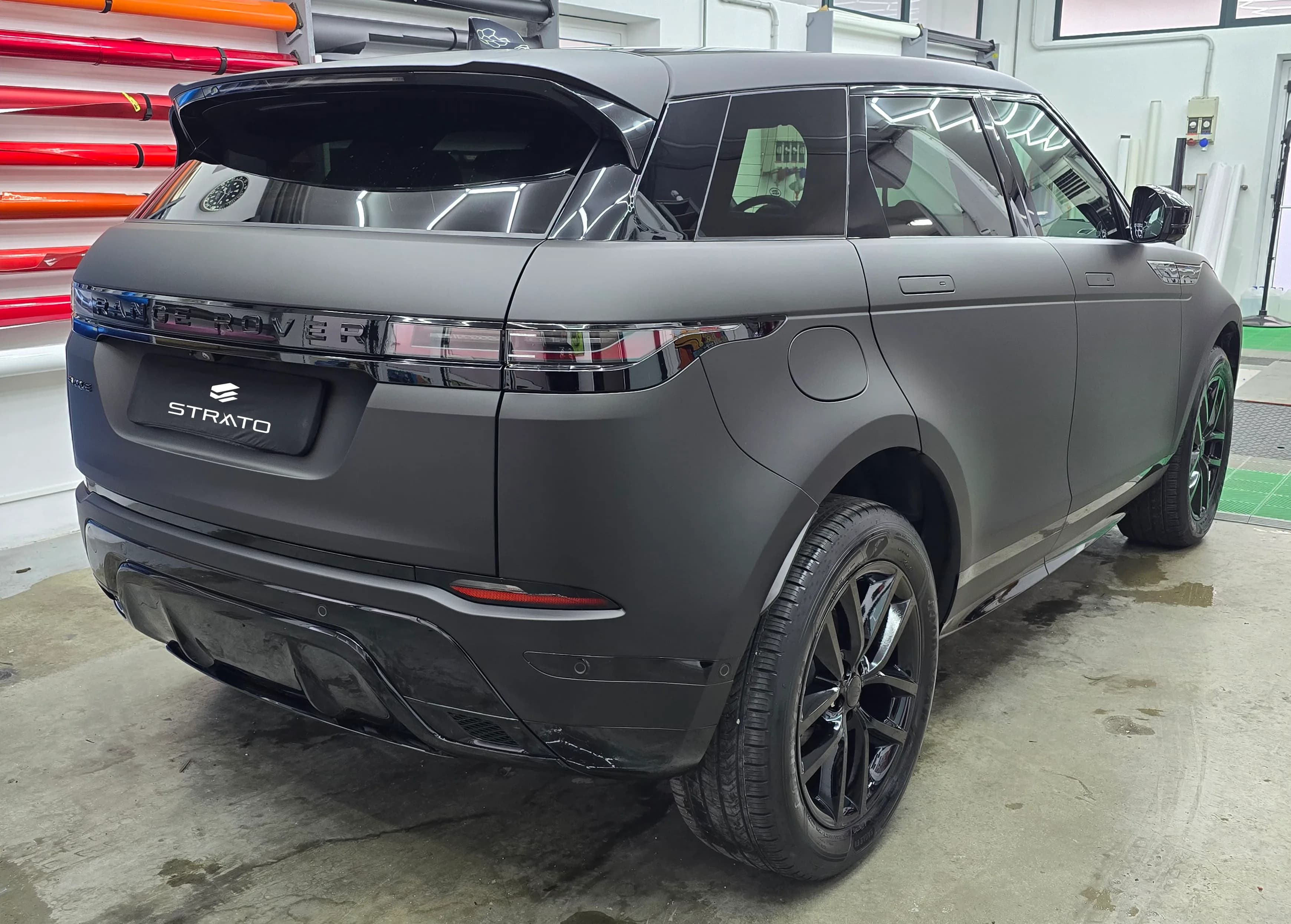 Range Rover Evoque | Wrapping Completo Matte Dark Black