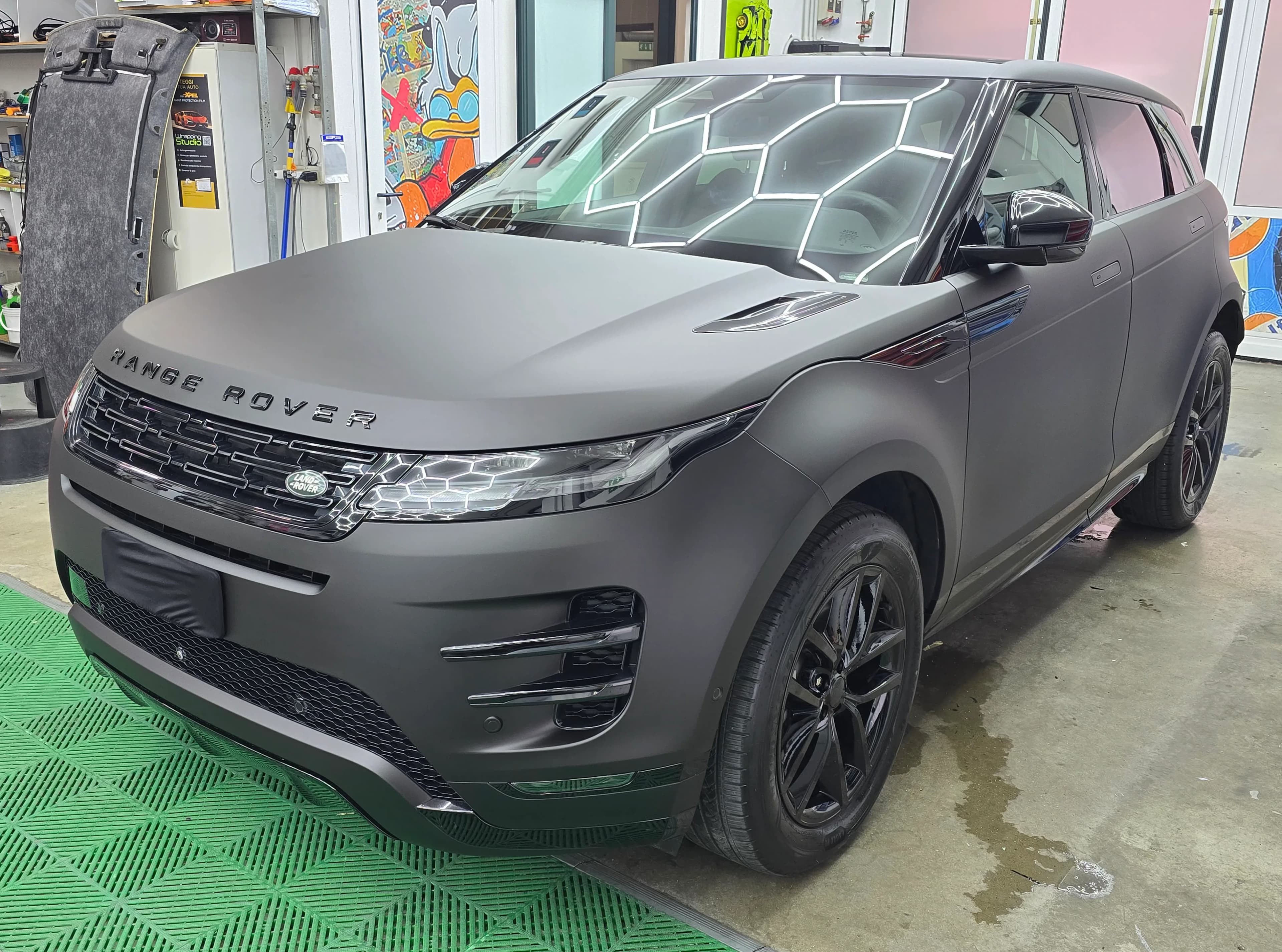 Range Rover Evoque | Wrapping Completo Matte Dark Black