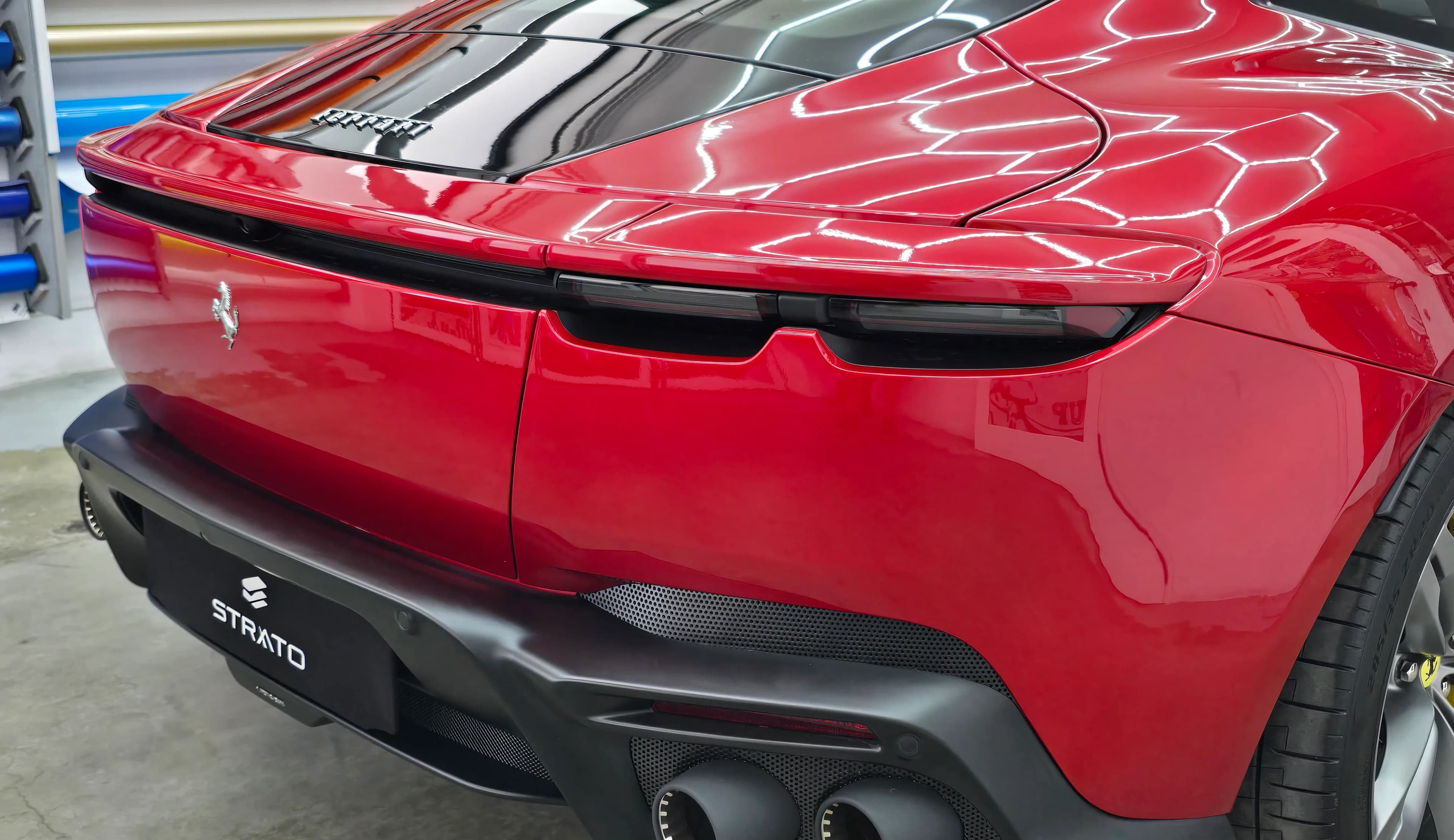 Ferrari Amalfi | PPF - Oscuramento Vetri