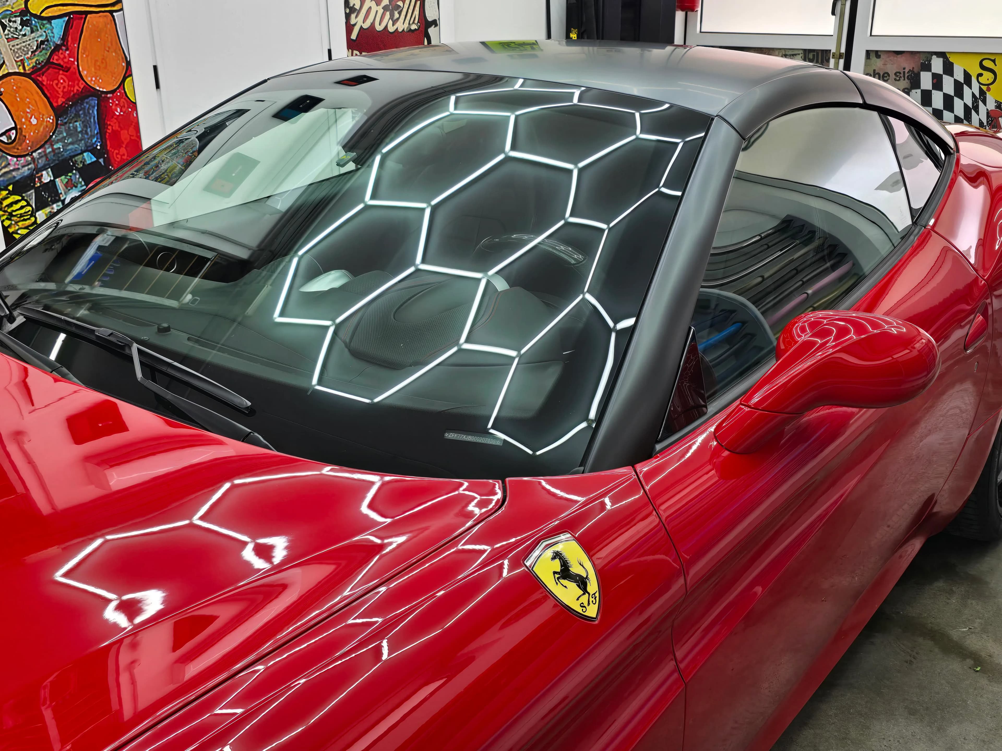 Ferrari California | PPF - Wrapping Satin Black