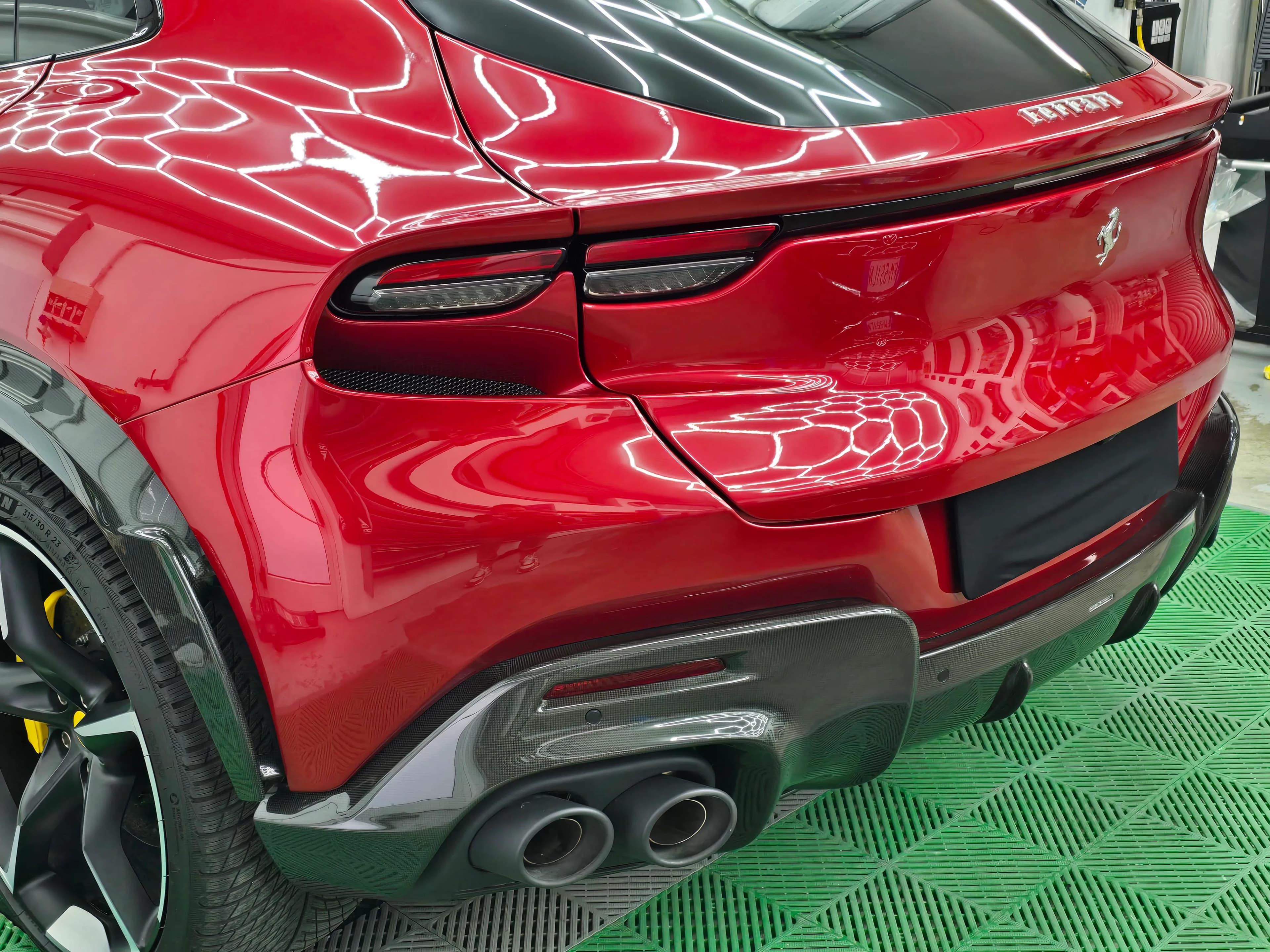 Ferrari Purosangue | PPF - Detailing TPU Real Carbon