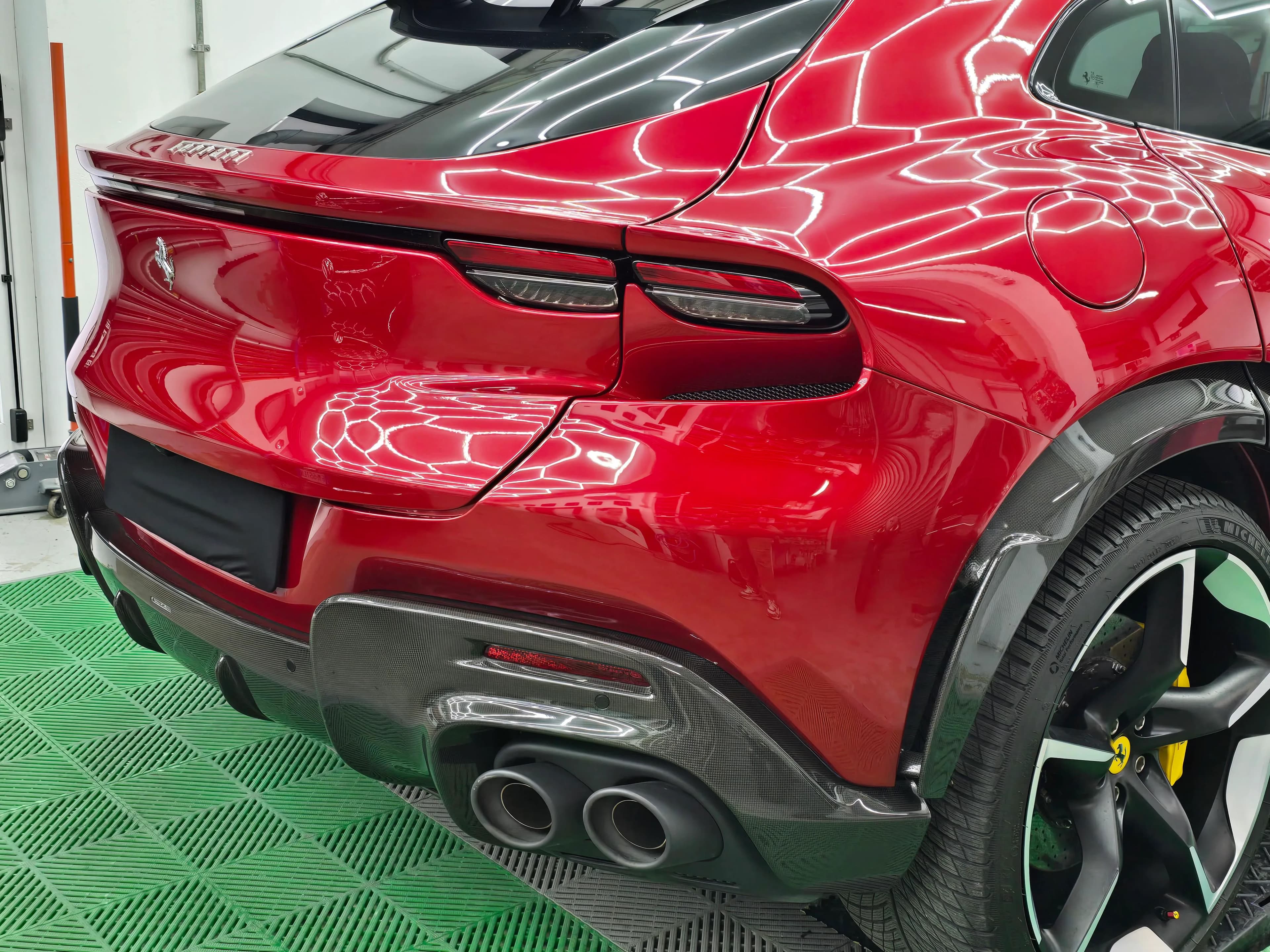 Ferrari Purosangue | PPF - Detailing TPU Real Carbon