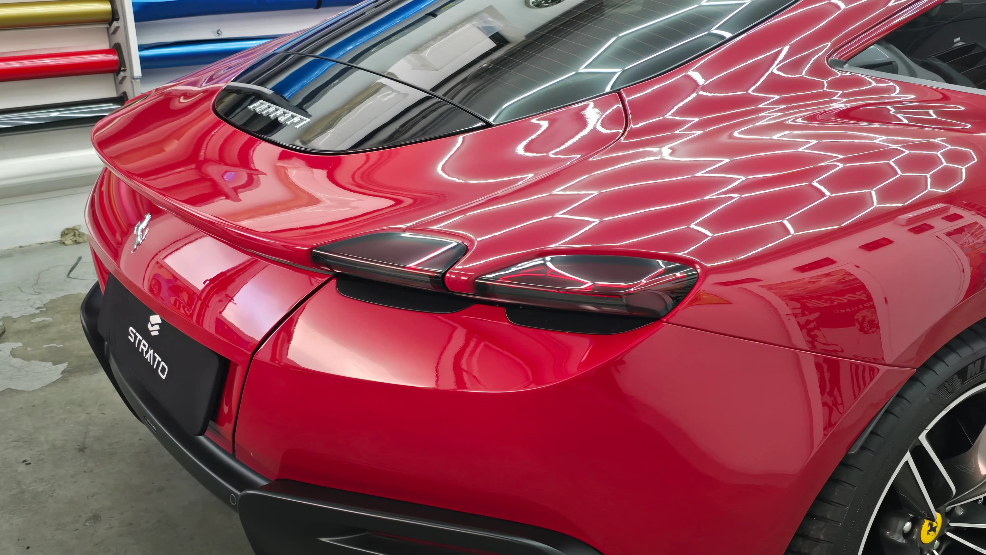 Ferrari Roma | PPF Oscuramento Vetri