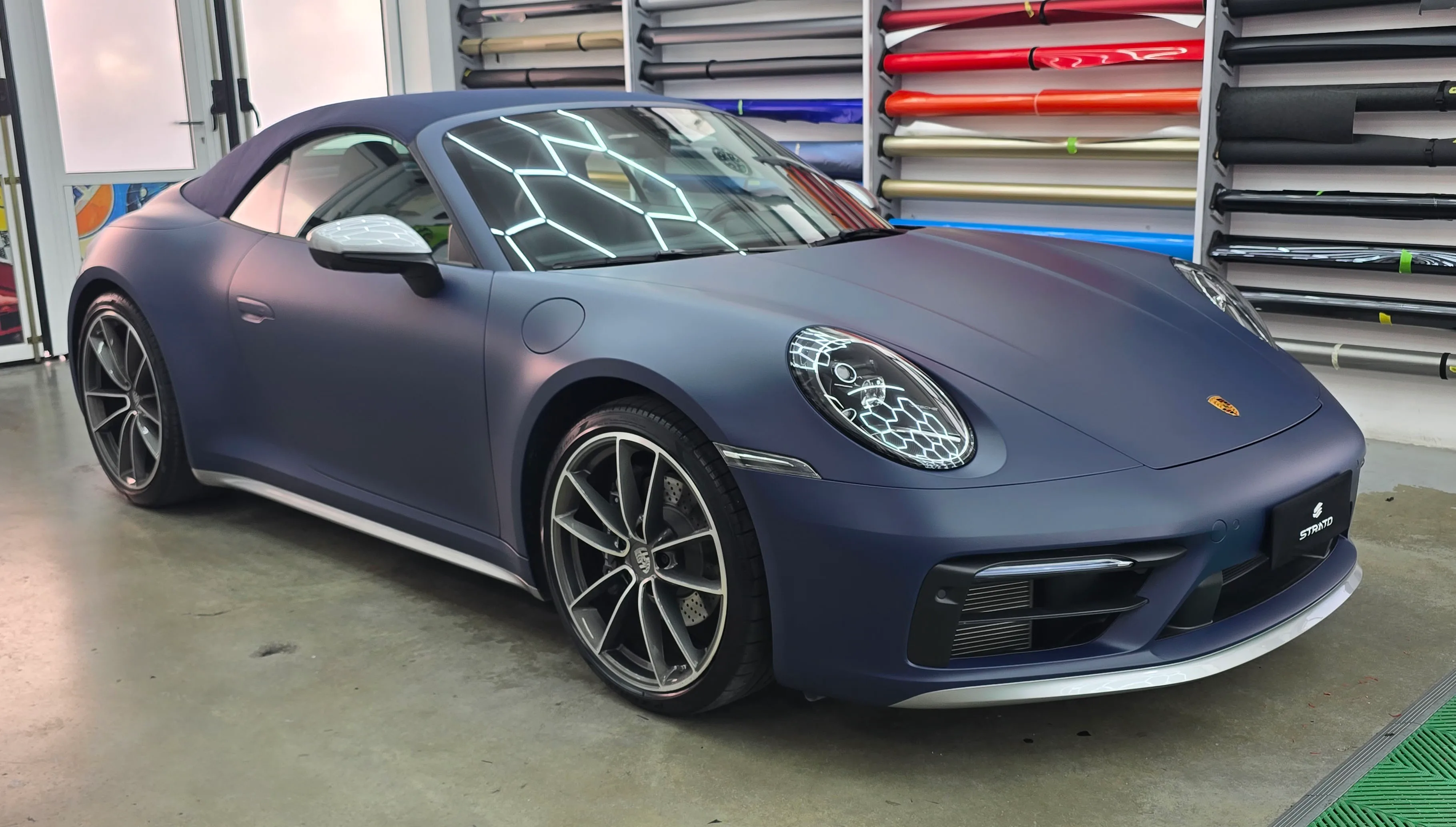 Porsche 911 Carrera | Wrapping Blue Indigo Matte