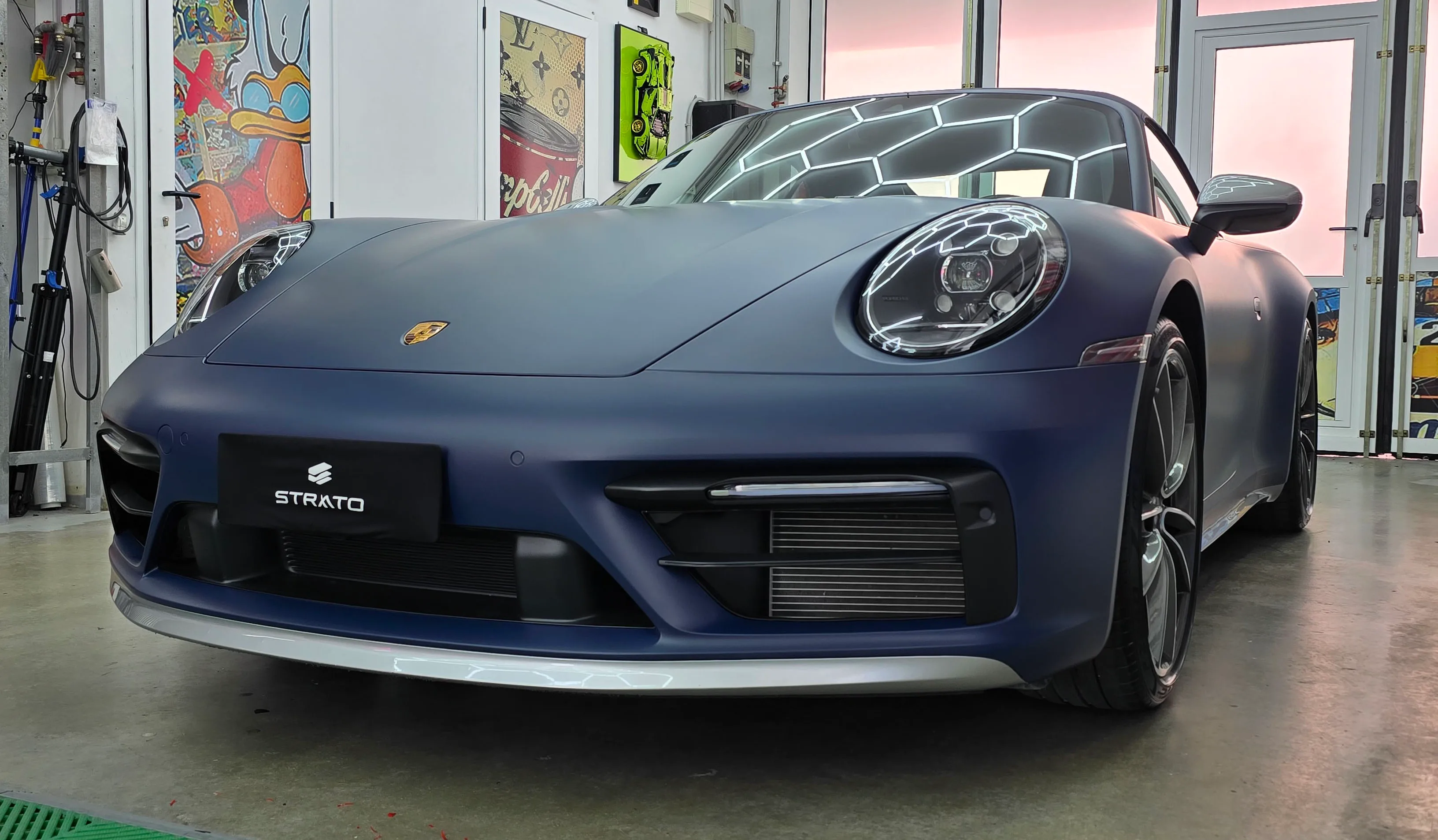 Porsche 911 Carrera | Wrapping Blue Indigo Matte