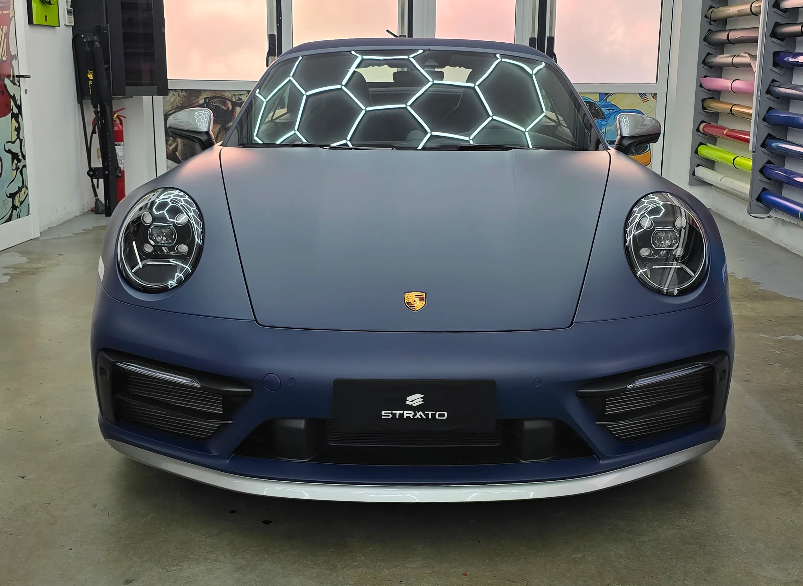 Porsche 911 Carrera | Wrapping Blue Indigo Matte