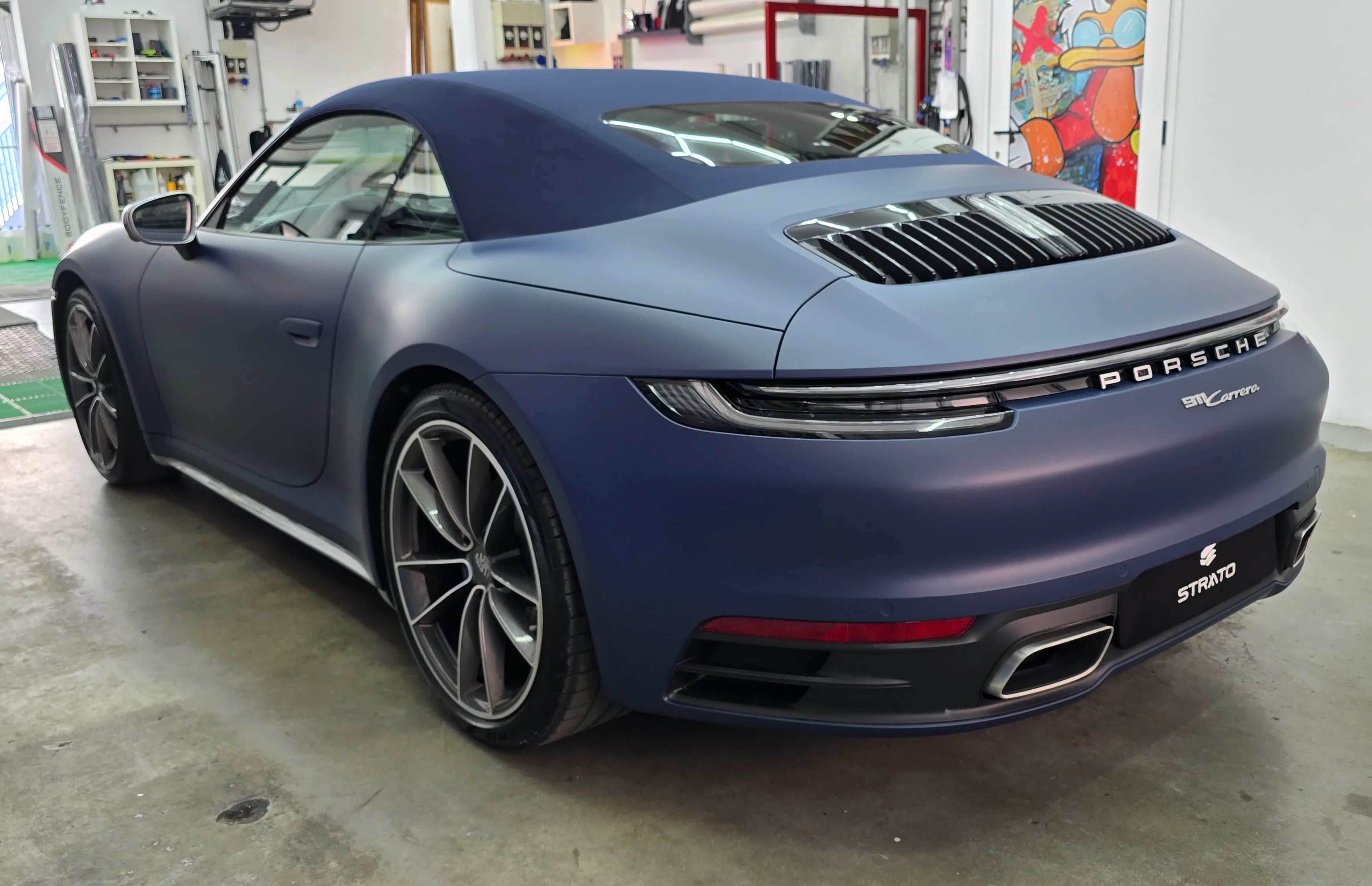 Porsche 911 Carrera | Wrapping Blue Indigo Matte