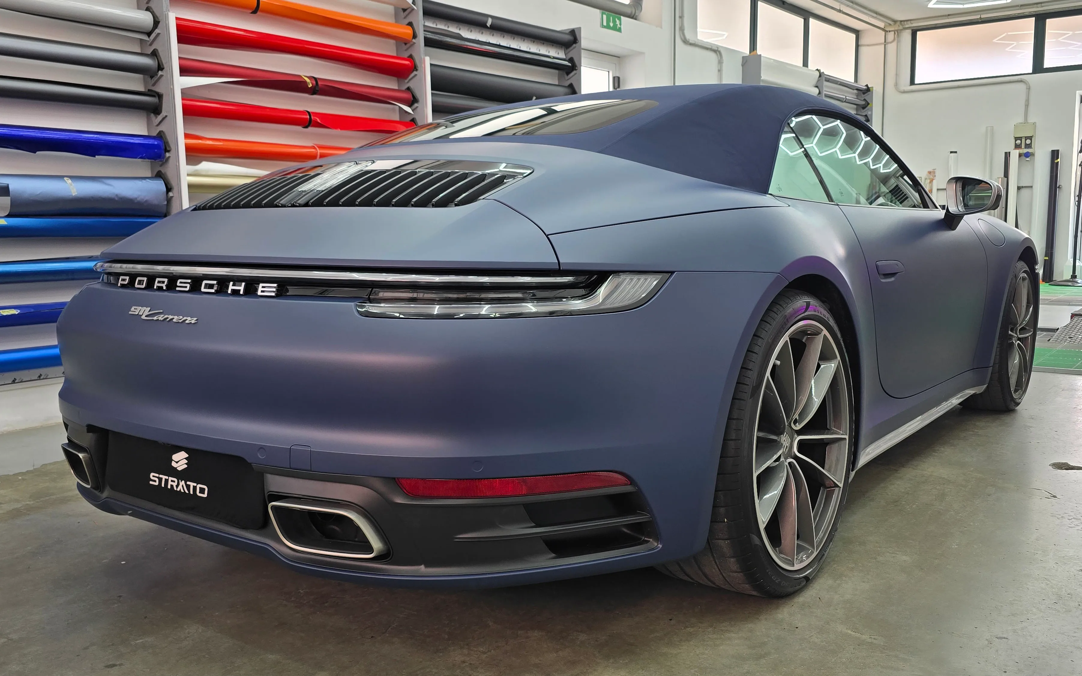Porsche 911 Carrera | Wrapping Blue Indigo Matte