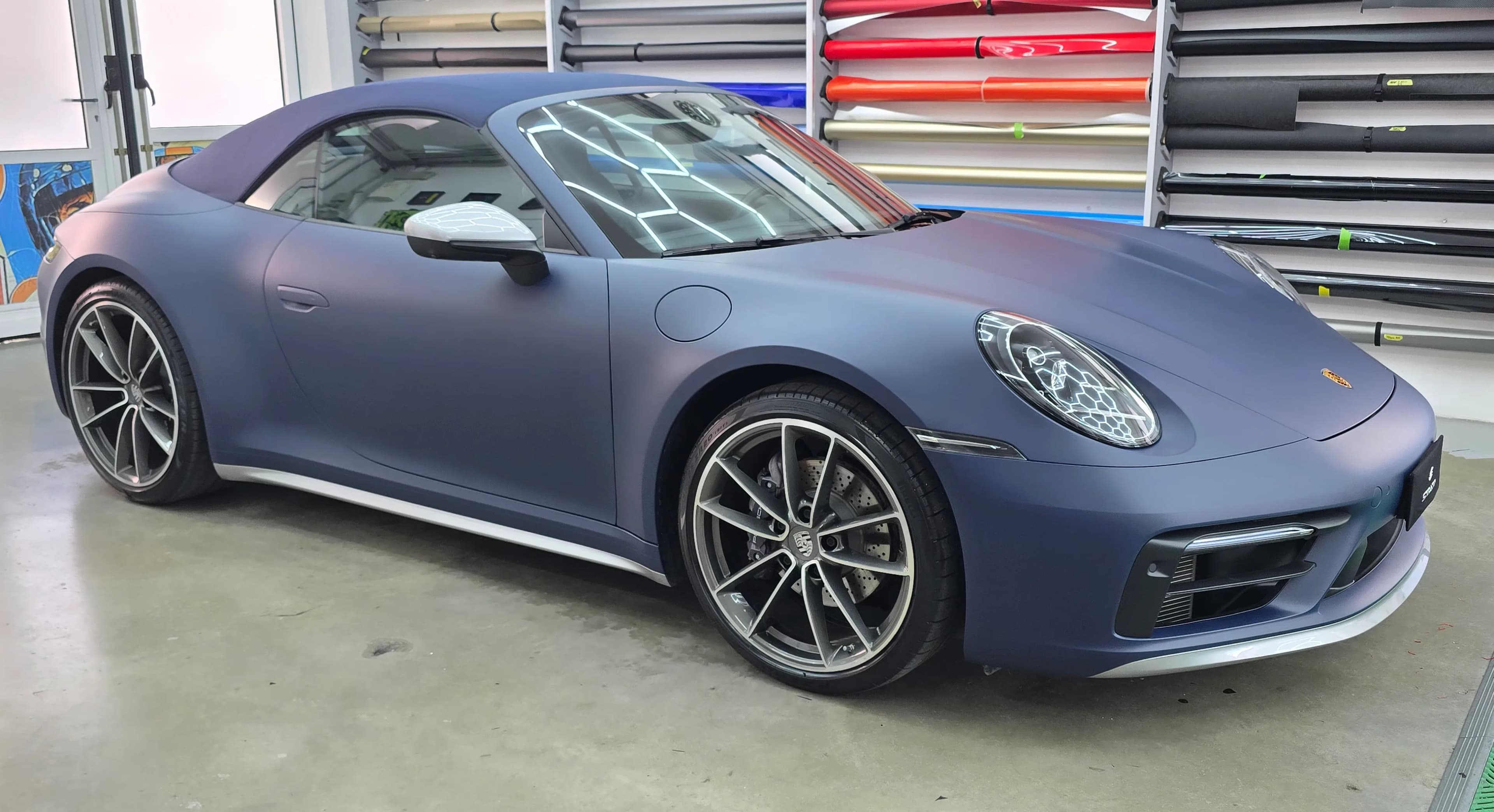 Porsche 911 Carrera | Wrapping Blue Indigo Matte