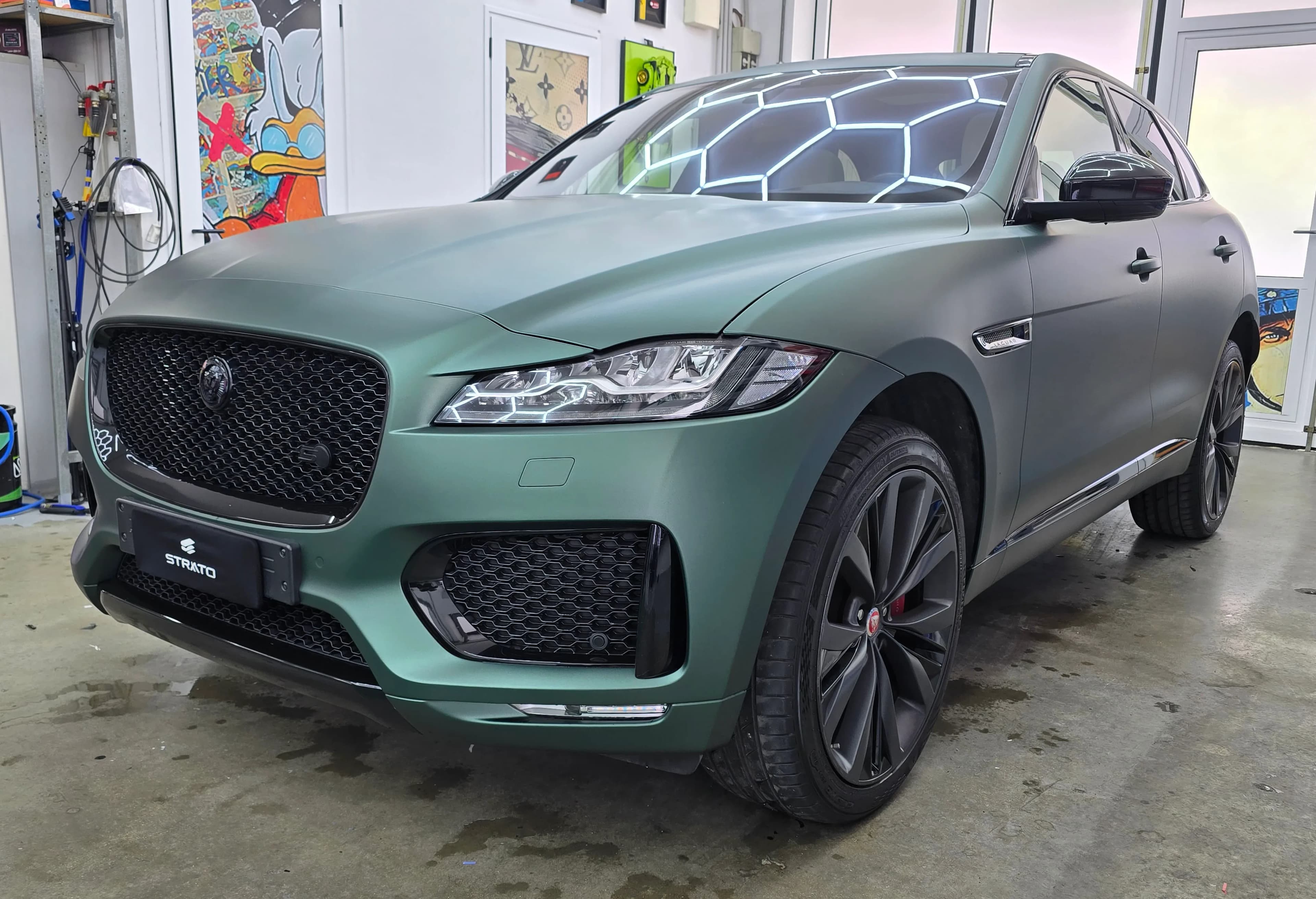 Jaguar F Pace | Matte Pine Green