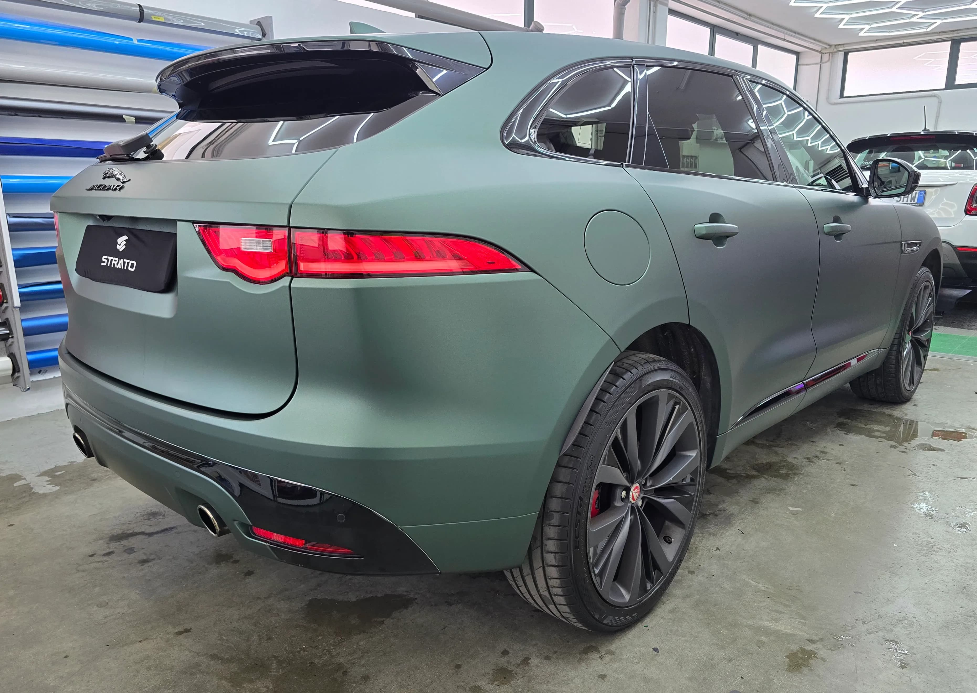 Jaguar F Pace | Matte Pine Green