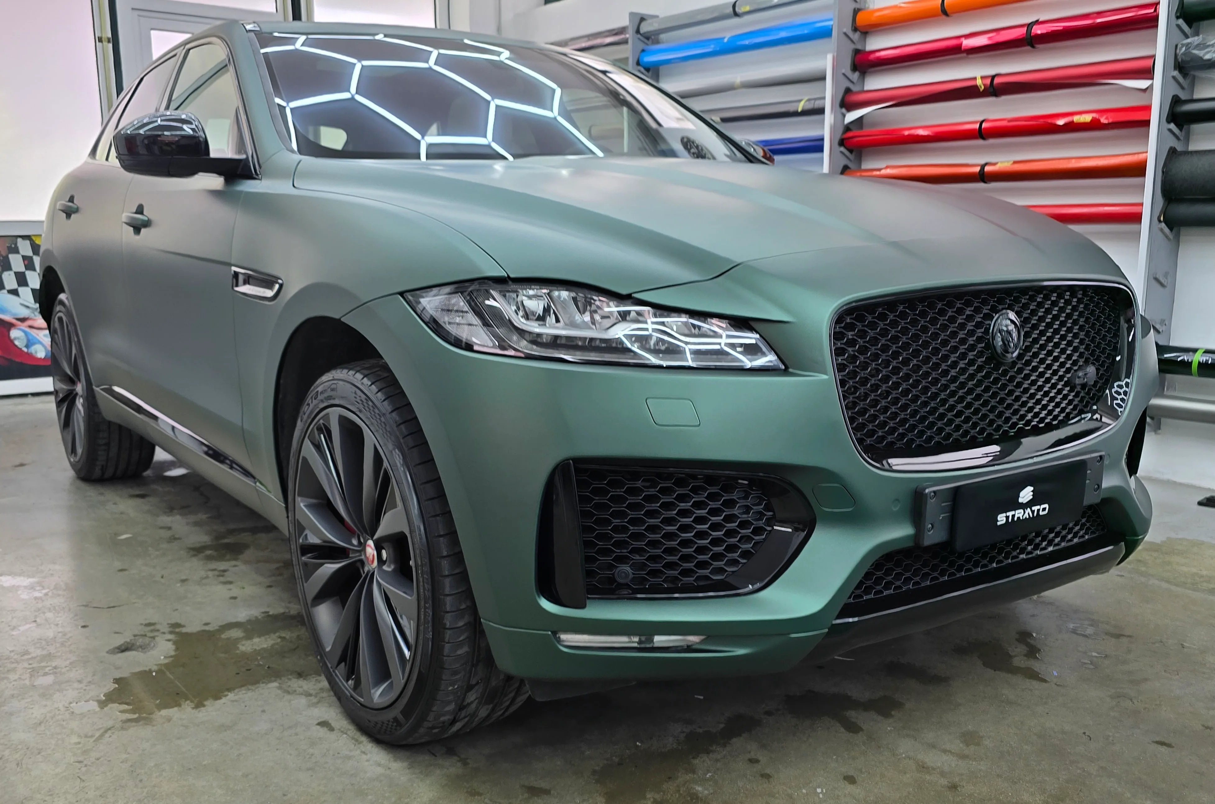 Jaguar F Pace | Matte Pine Green