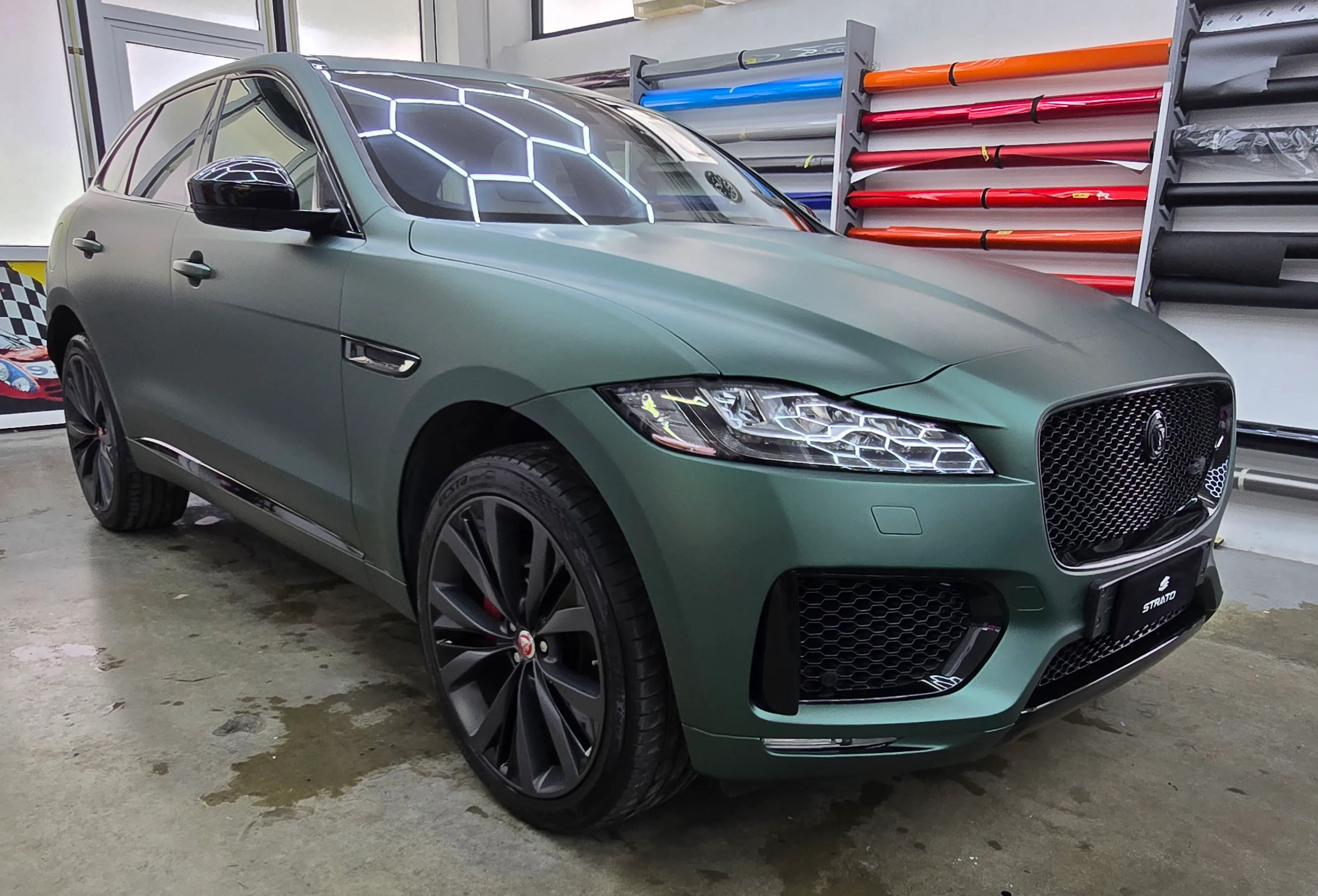 Jaguar F Pace | Matte Pine Green