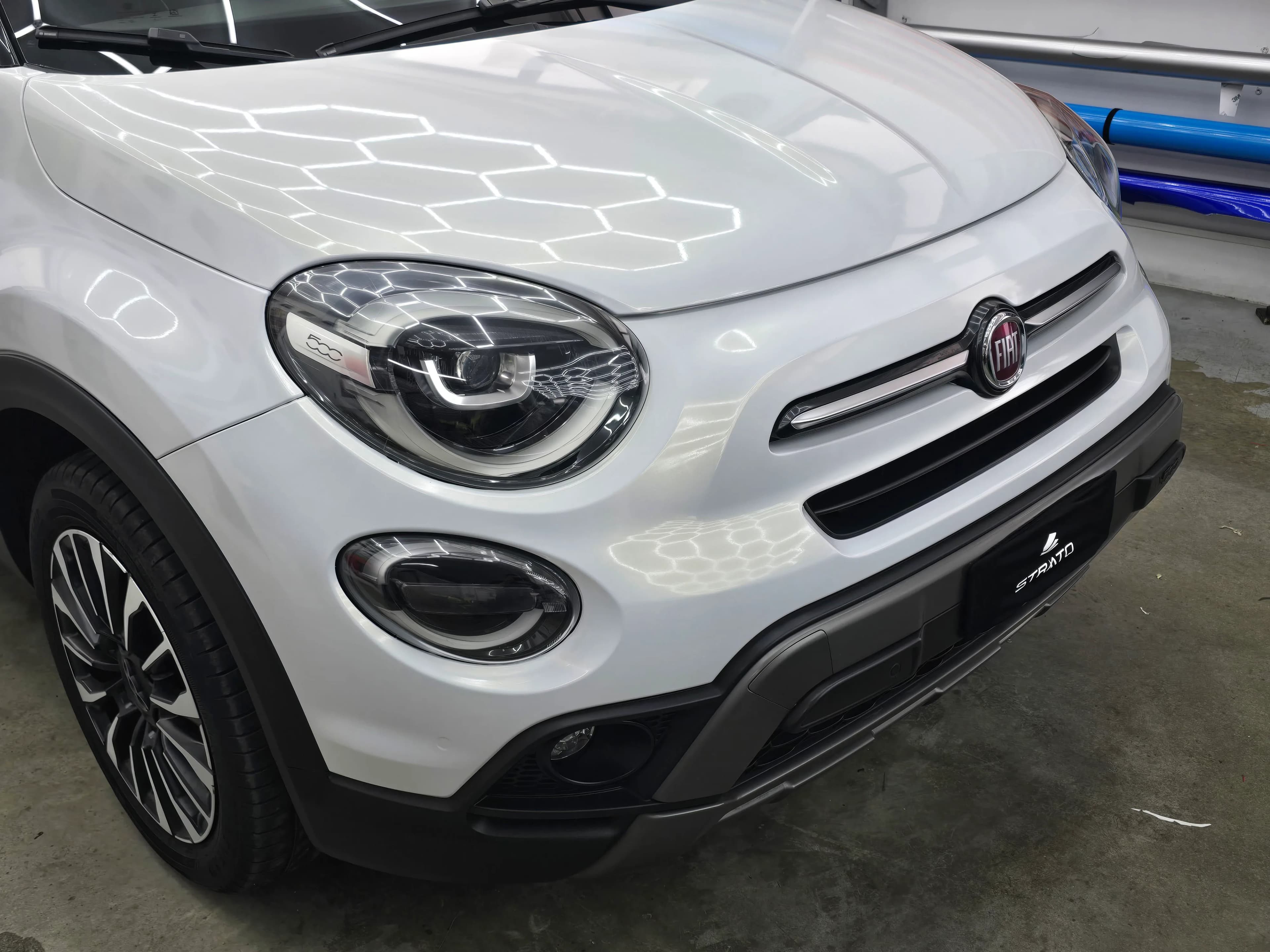 Fiat 500 X | Wrapping Frozen Vanilla Gloss