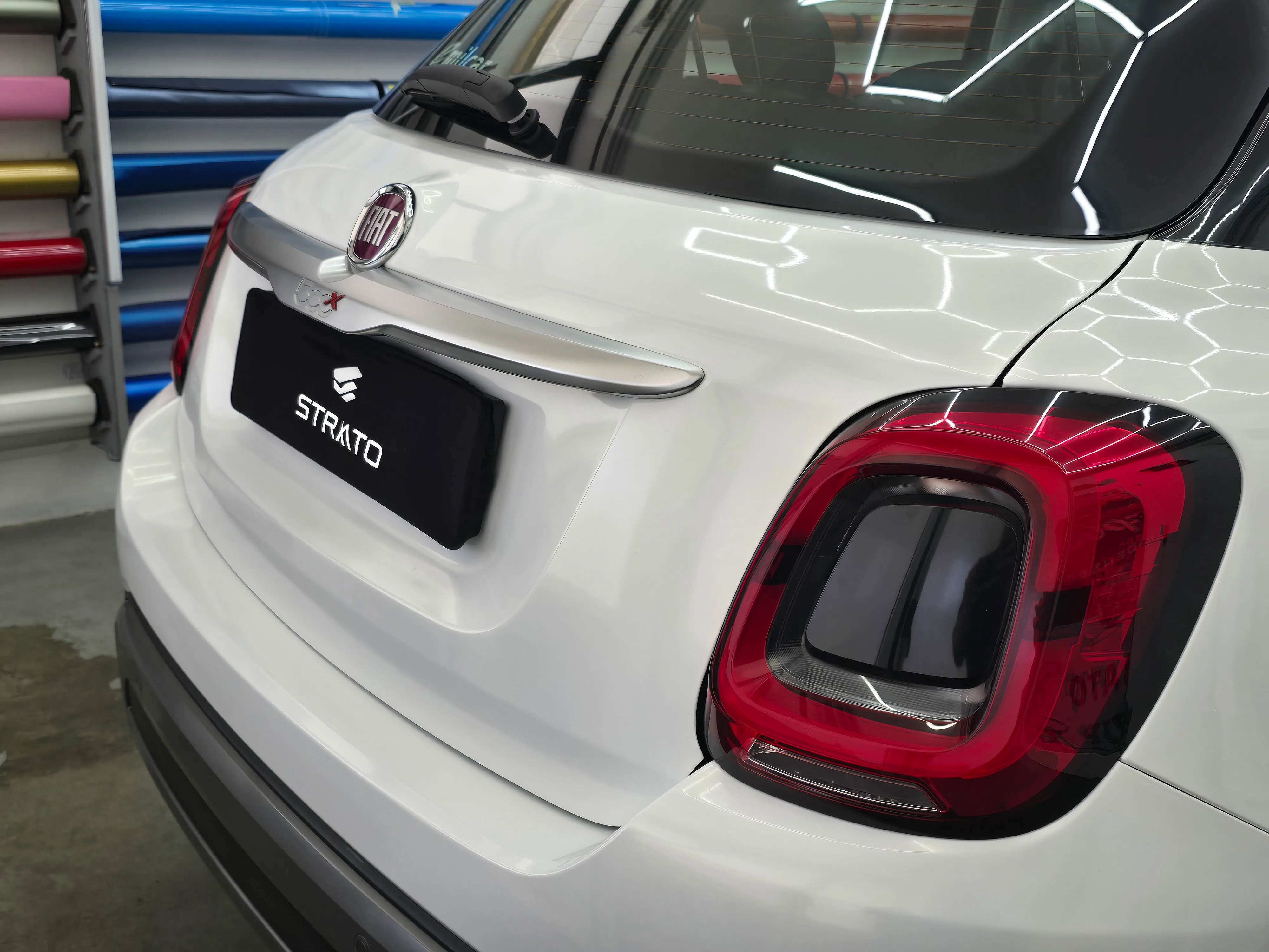 Fiat 500 X | Wrapping Frozen Vanilla Gloss