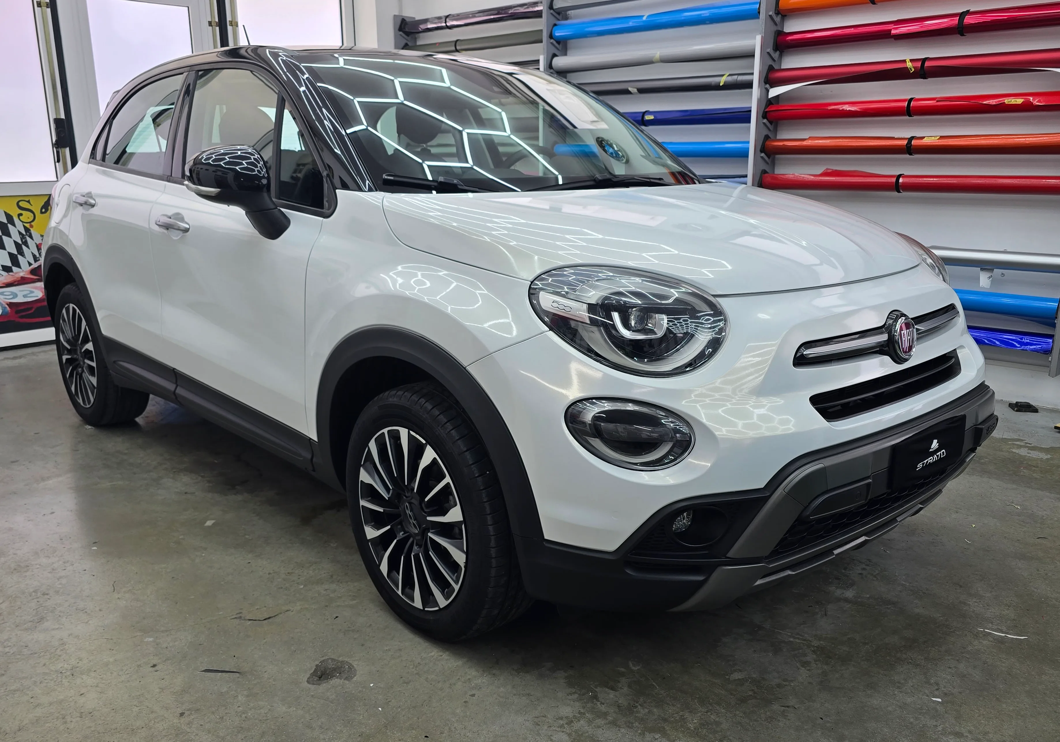 Fiat 500 X | Wrapping Frozen Vanilla Gloss