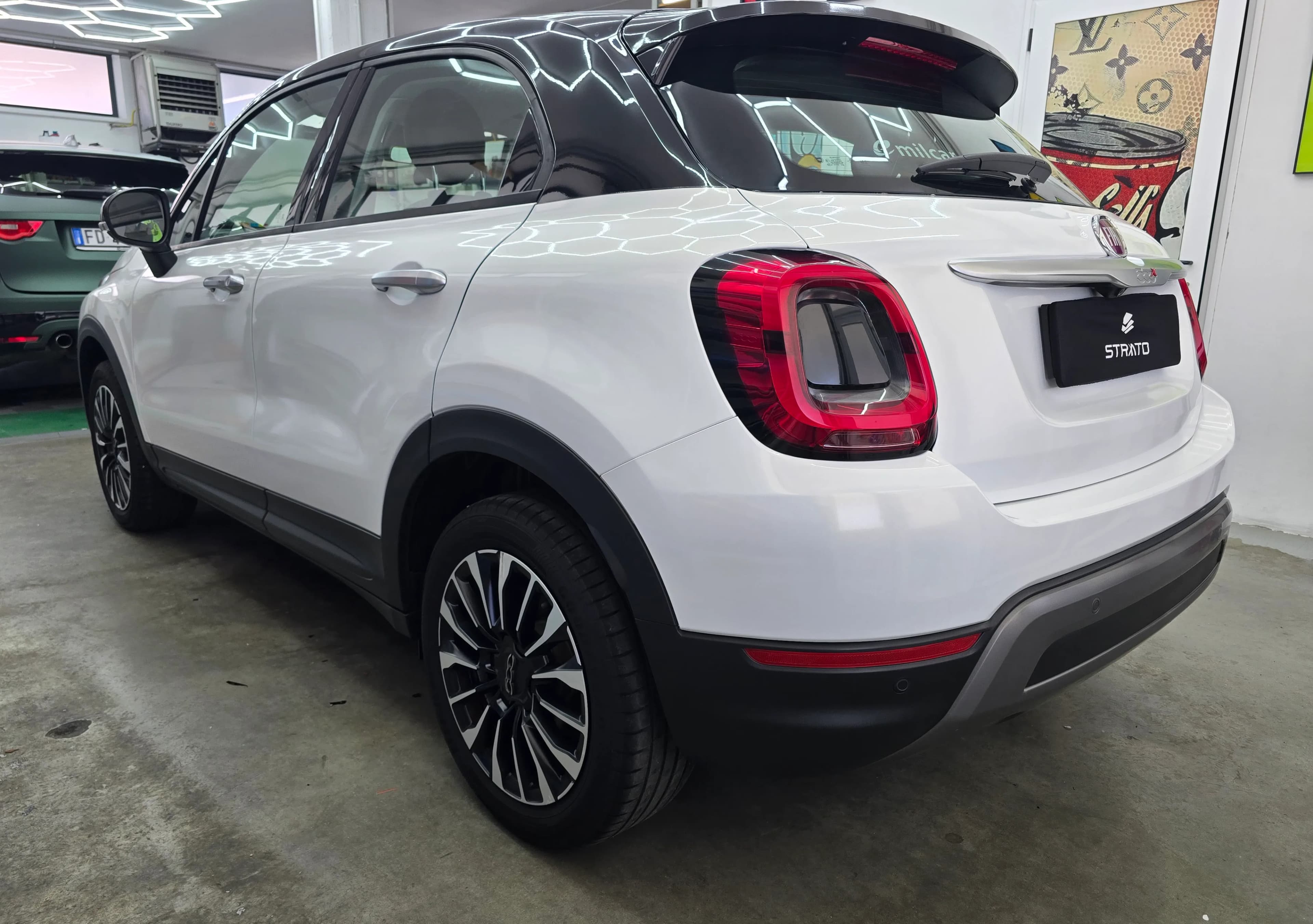 Fiat 500 X | Wrapping Frozen Vanilla Gloss