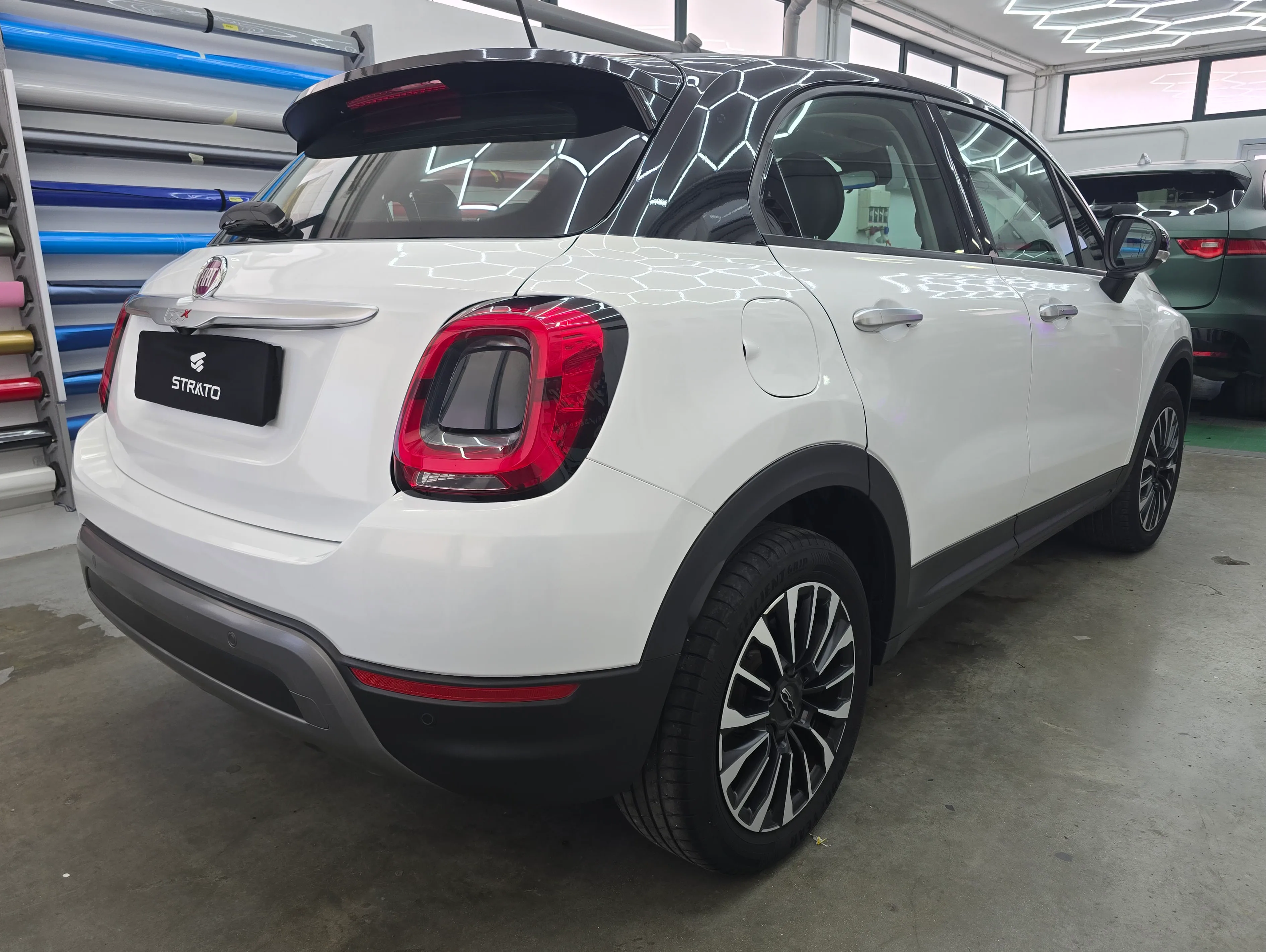Fiat 500 X | Wrapping Frozen Vanilla Gloss