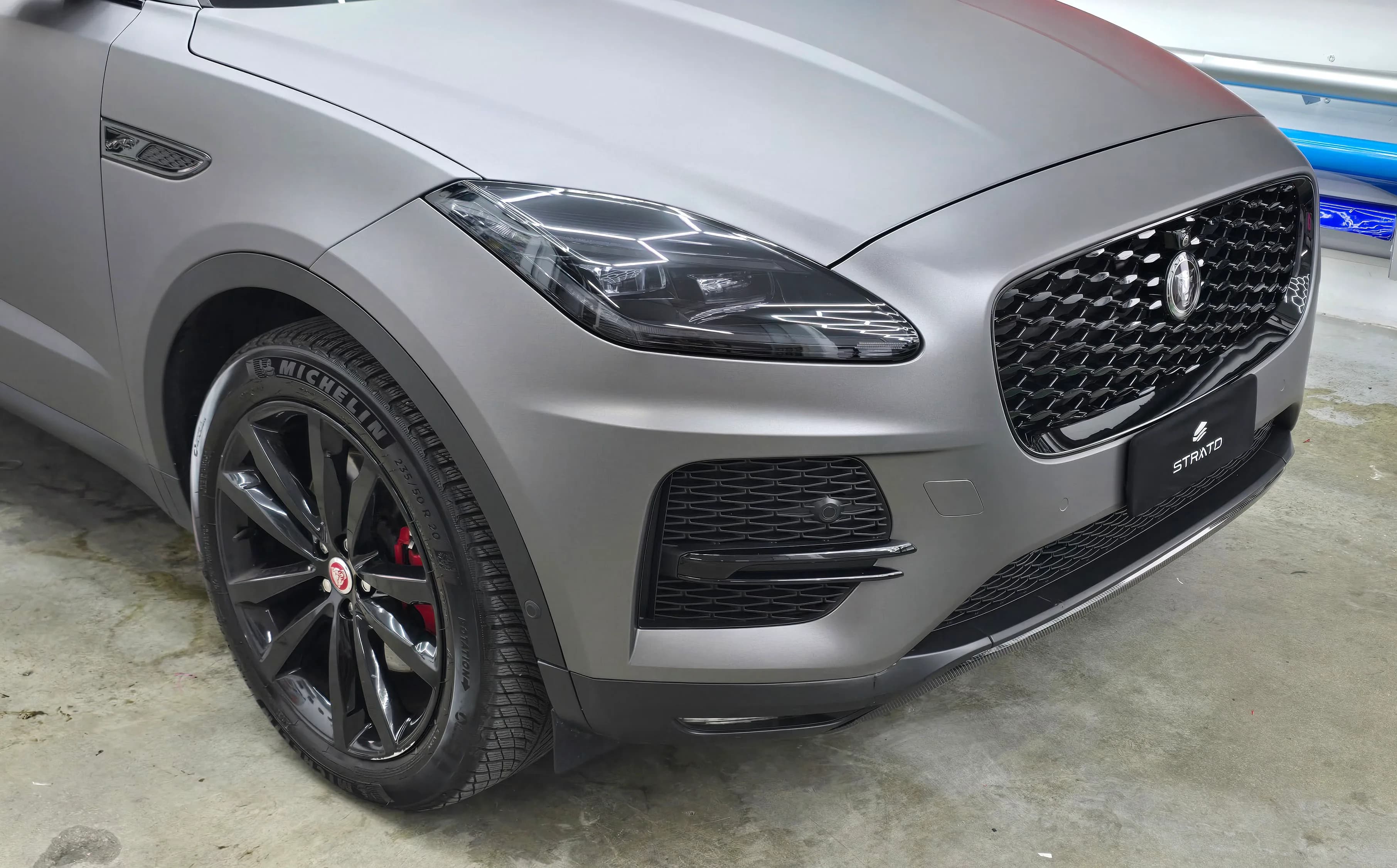 Jaguar E Pace | Car Wrapping Matte Dark Grey