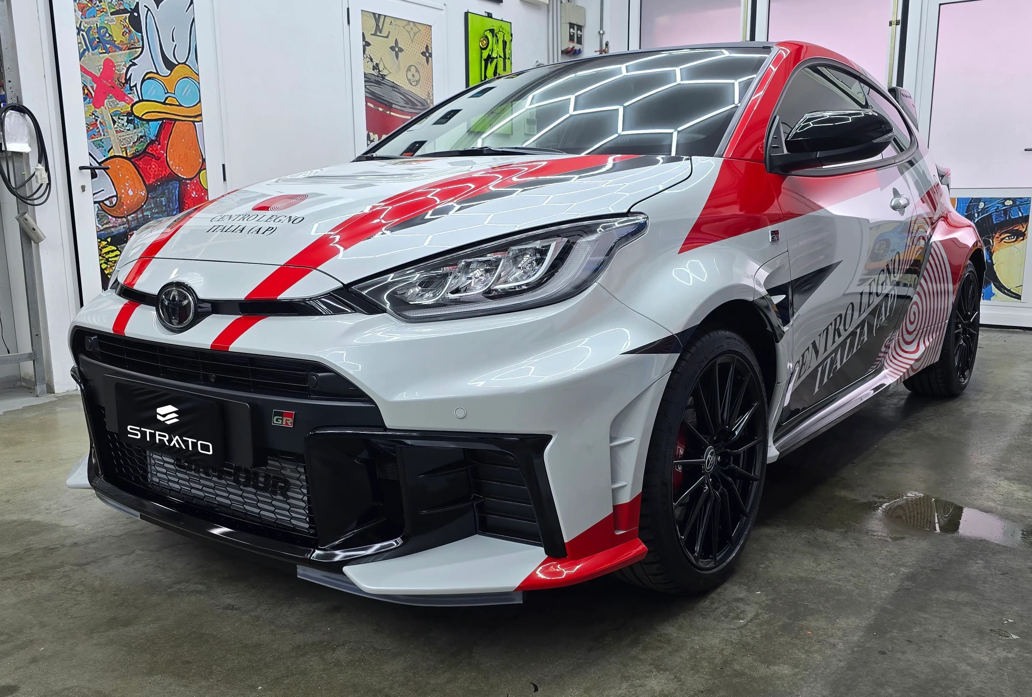 Toyota Yaris GR | Livrea WRC Centro Legno Italia