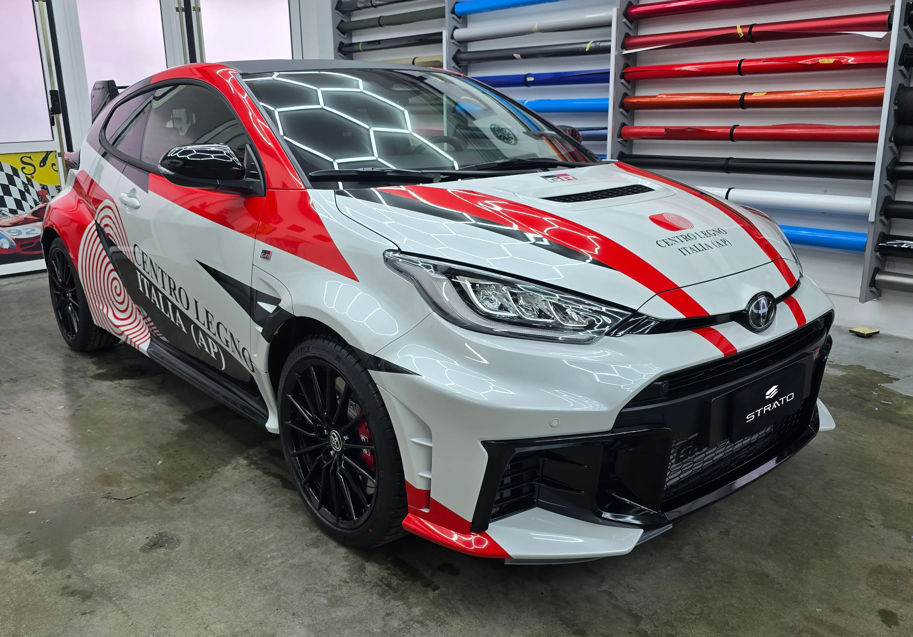 Toyota Yaris GR | Livrea WRC Centro Legno Italia
